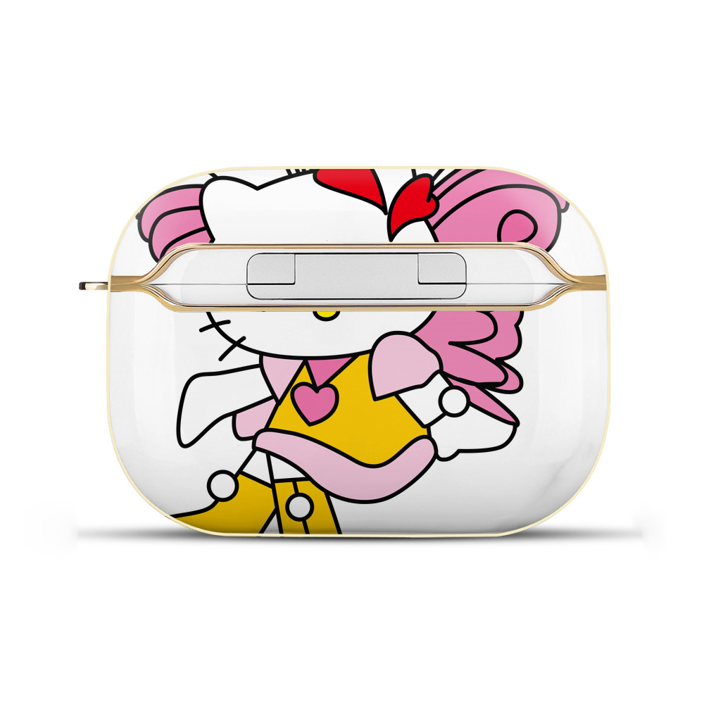 （画像用） Hello Kitty ハローキティ 【AirPods Pro用】ハードシェル保護ケース｜耐衝撃・防指紋・カラビナ付き商品仕様