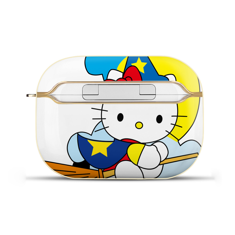 （画像用） Hello Kitty ハローキティ 【AirPods Pro用】ハードシェル保護ケース｜耐衝撃・防指紋・カラビナ付き商品仕様