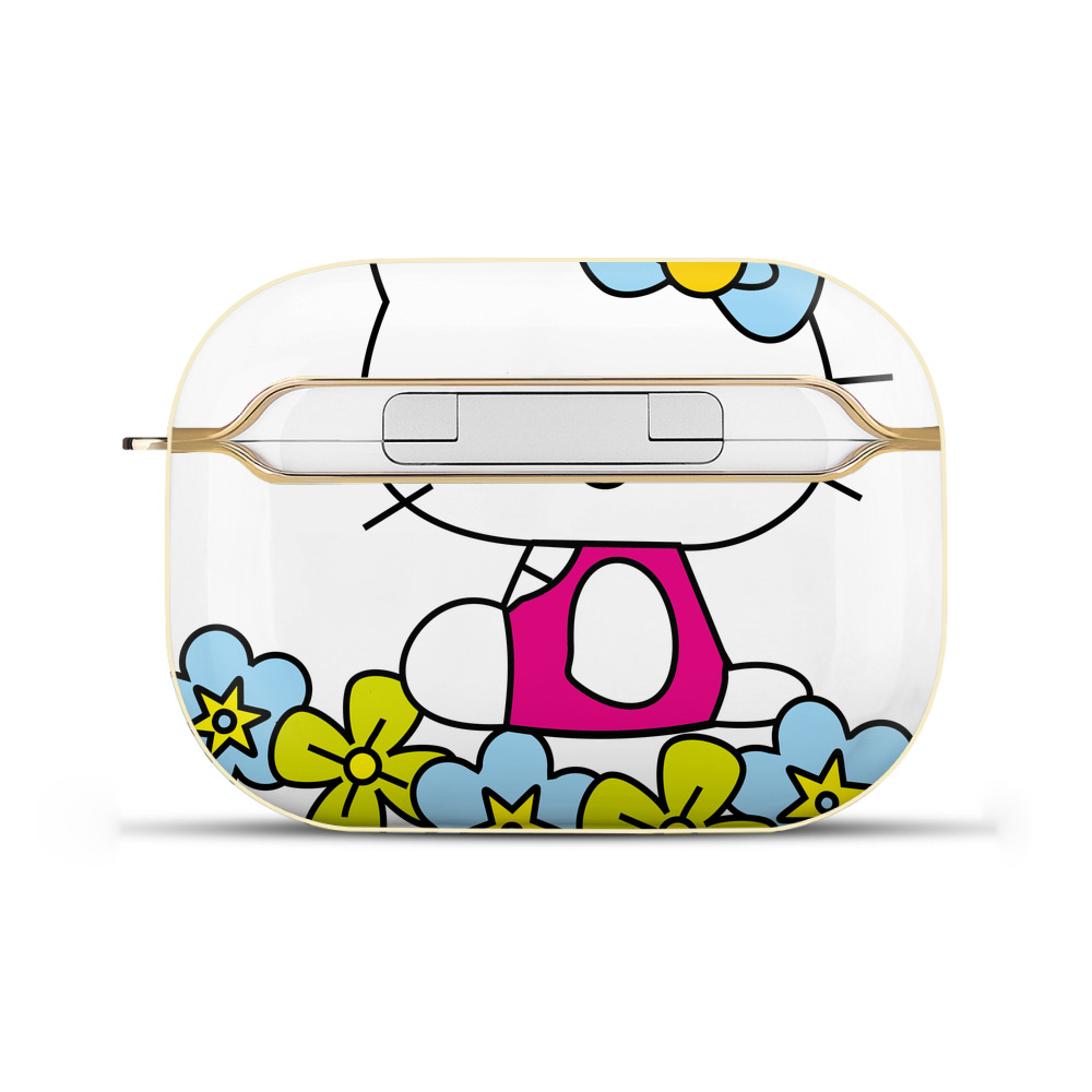 （画像用） Hello Kitty ハローキティ 【AirPods Pro用】ハードシェル保護ケース｜耐衝撃・防指紋・カラビナ付き商品仕様