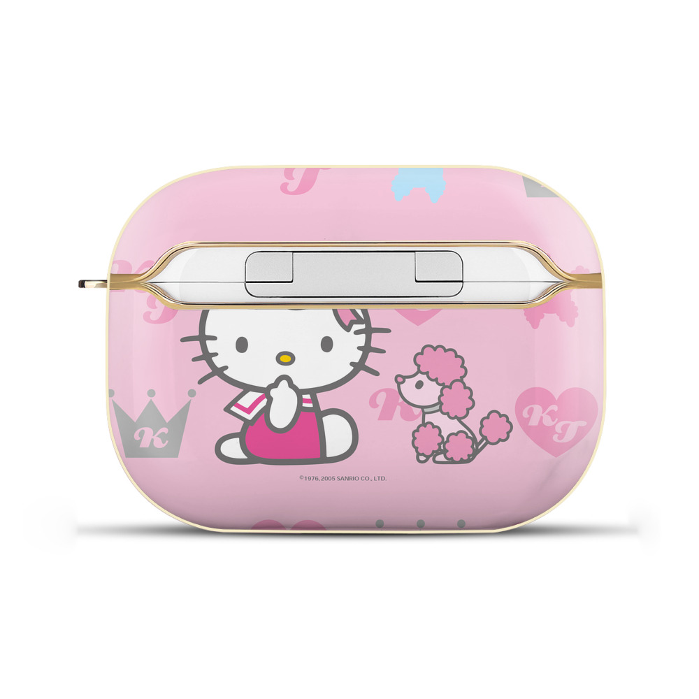 （画像用） Hello Kitty ハローキティ 【AirPods Pro用】ハードシェル保護ケース｜耐衝撃・防指紋・カラビナ付き商品仕様