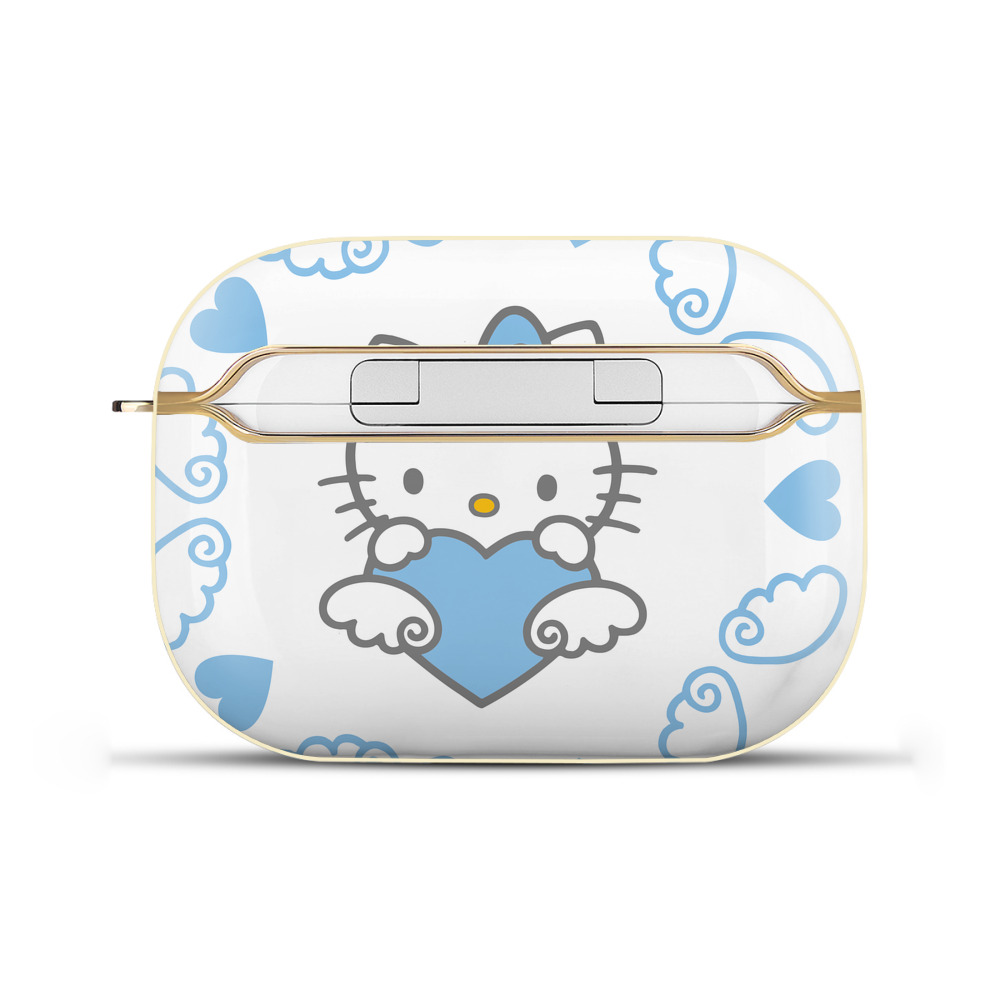 （画像用） Hello Kitty ハローキティ 【AirPods Pro用】ハードシェル保護ケース｜耐衝撃・防指紋・カラビナ付き商品仕様