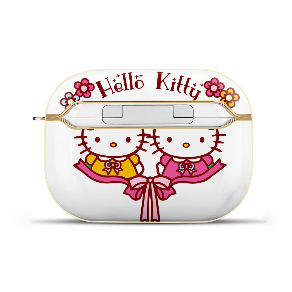 （画像用） Hello Kitty ハローキティ 【AirPods Pro用】ハードシェル保護ケース｜耐衝撃・防指紋・カラビナ付き商品仕様