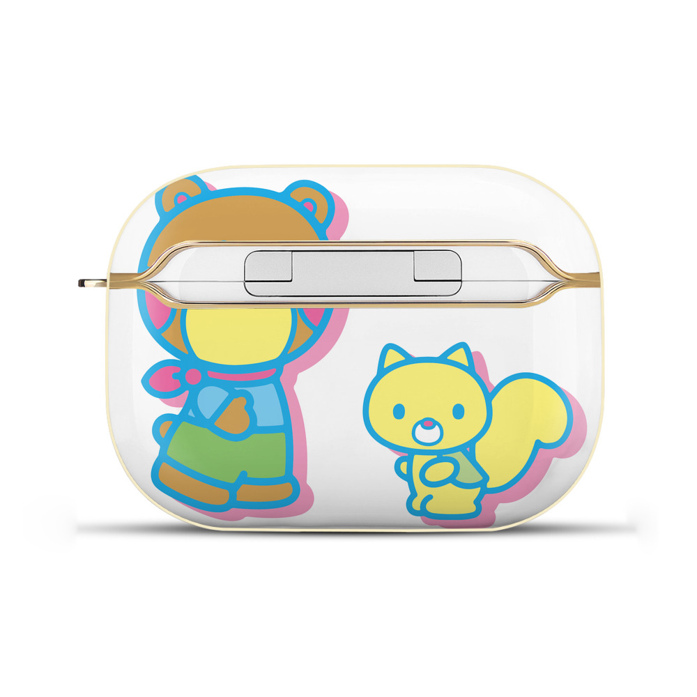 （画像用） Hello Kitty ハローキティ 【AirPods Pro用】ハードシェル保護ケース｜耐衝撃・防指紋・カラビナ付き商品仕様