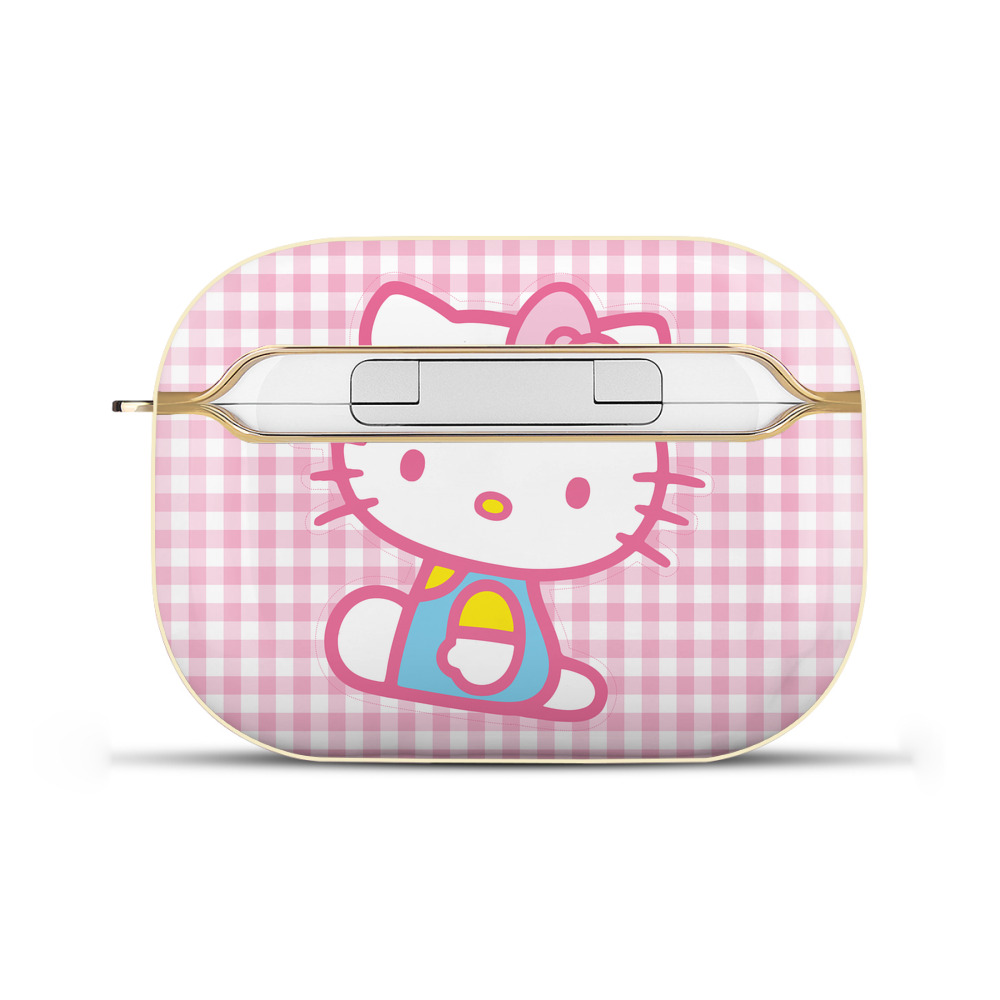 （画像用） Hello Kitty ハローキティ 【AirPods Pro用】ハードシェル保護ケース｜耐衝撃・防指紋・カラビナ付き商品仕様