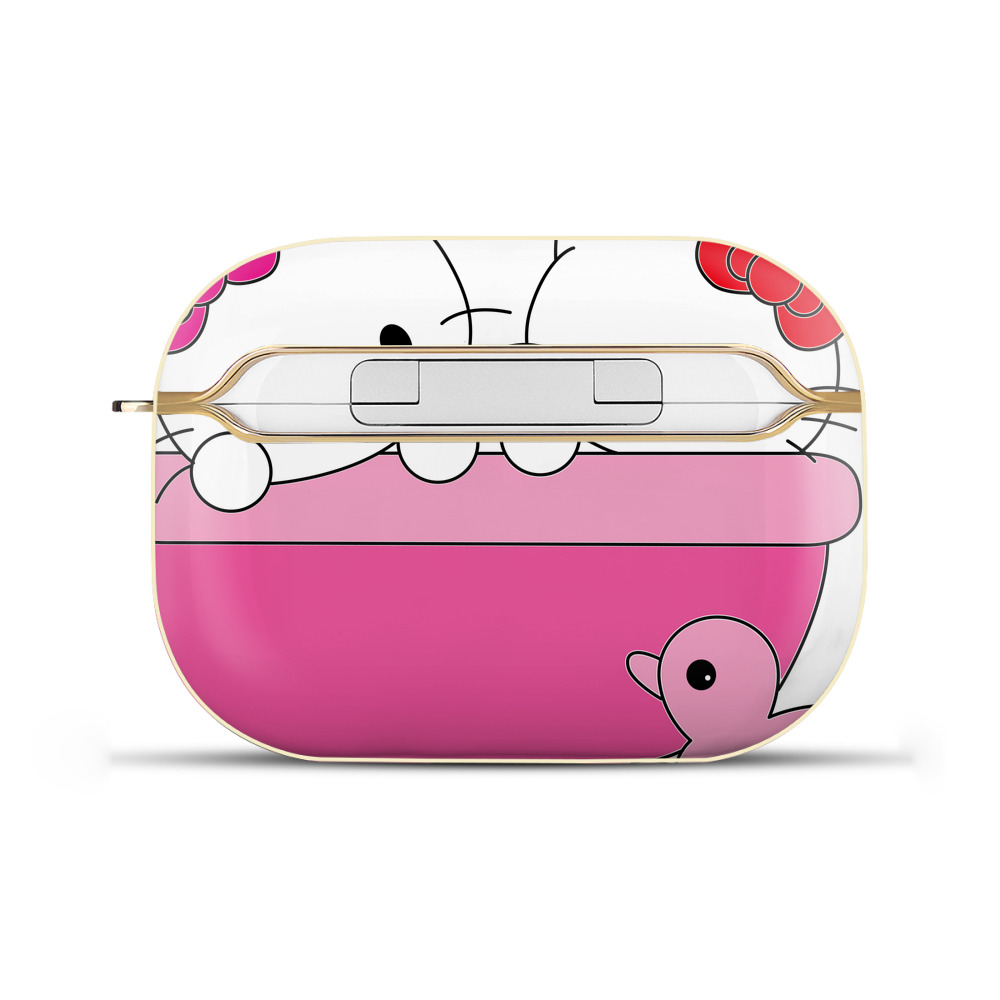 （画像用） Hello Kitty ハローキティ 【AirPods Pro用】ハードシェル保護ケース｜耐衝撃・防指紋・カラビナ付き商品仕様