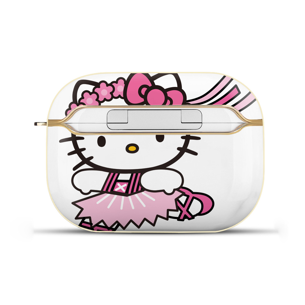 （画像用） Hello Kitty ハローキティ 【AirPods Pro用】ハードシェル保護ケース｜耐衝撃・防指紋・カラビナ付き商品仕様
