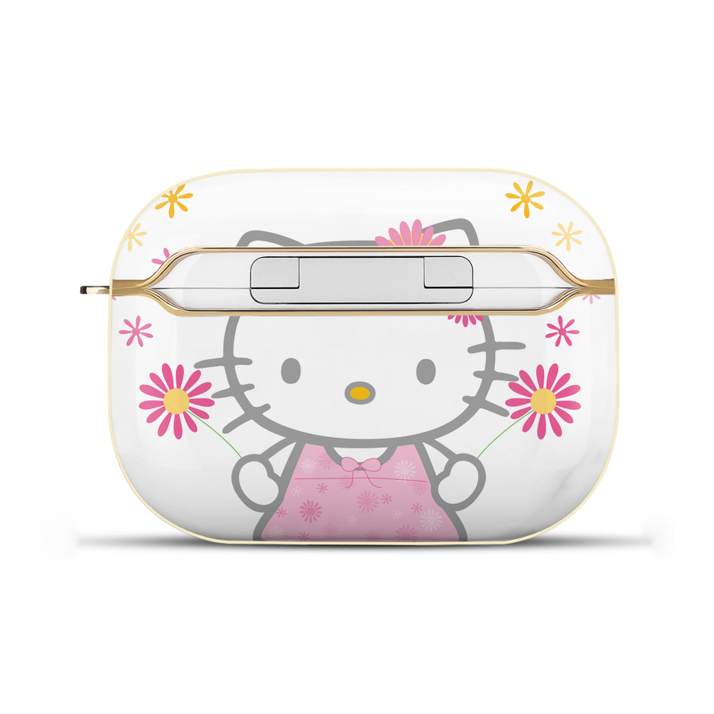 （画像用） Hello Kitty ハローキティ 【AirPods Pro用】ハードシェル保護ケース｜耐衝撃・防指紋・カラビナ付き商品仕様