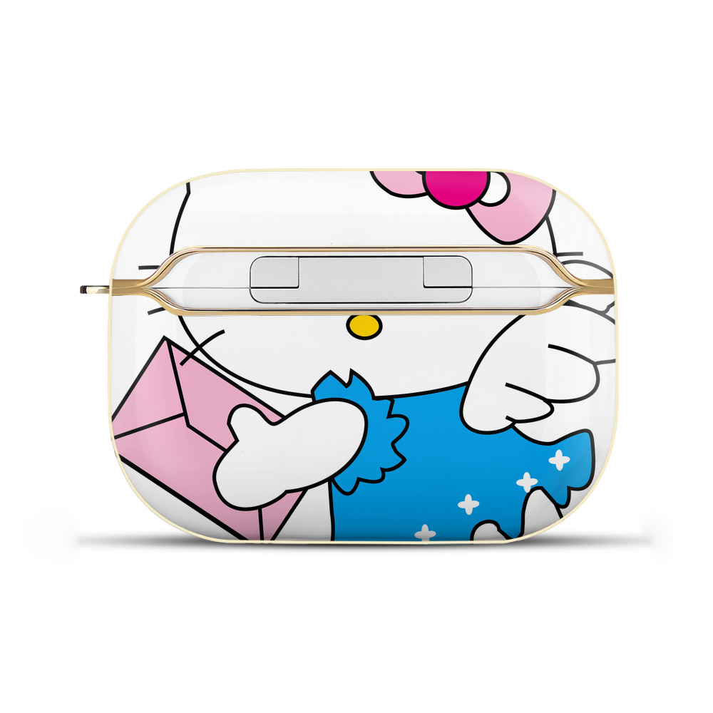 （画像用） Hello Kitty ハローキティ 【AirPods Pro用】ハードシェル保護ケース｜耐衝撃・防指紋・カラビナ付き商品仕様