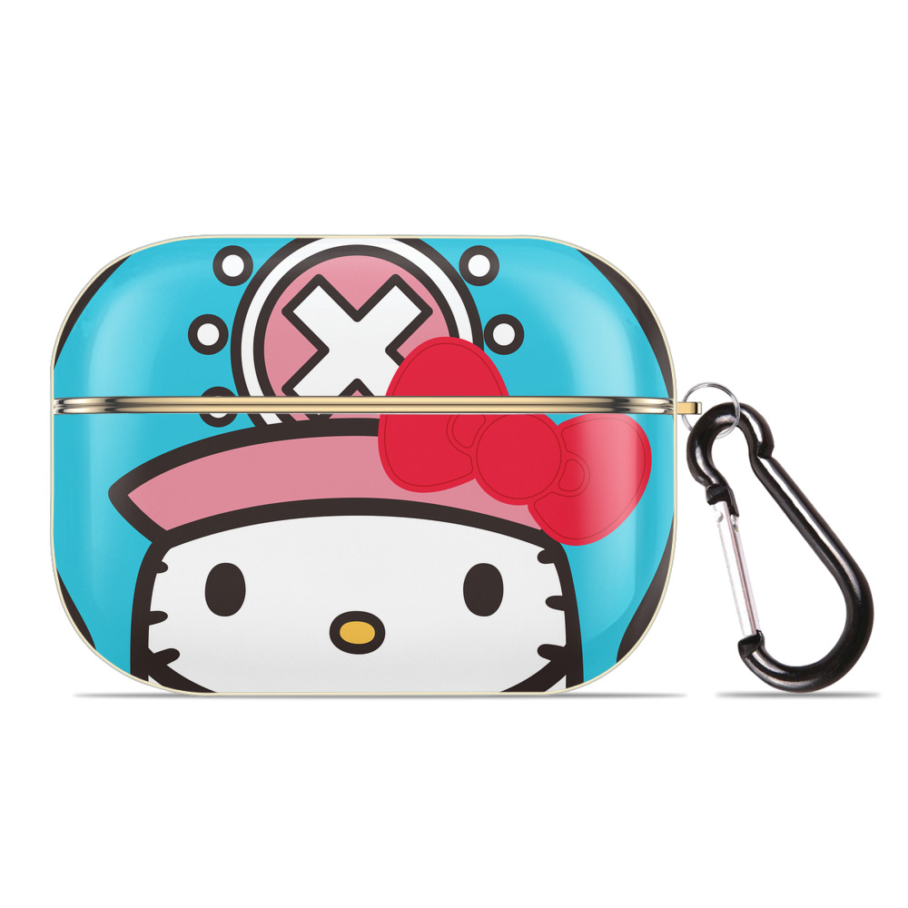 （画像用） Hello Kitty ハローキティ 【AirPods Pro用】ハードシェル保護ケース｜耐衝撃・防指紋・カラビナ付き商品仕様