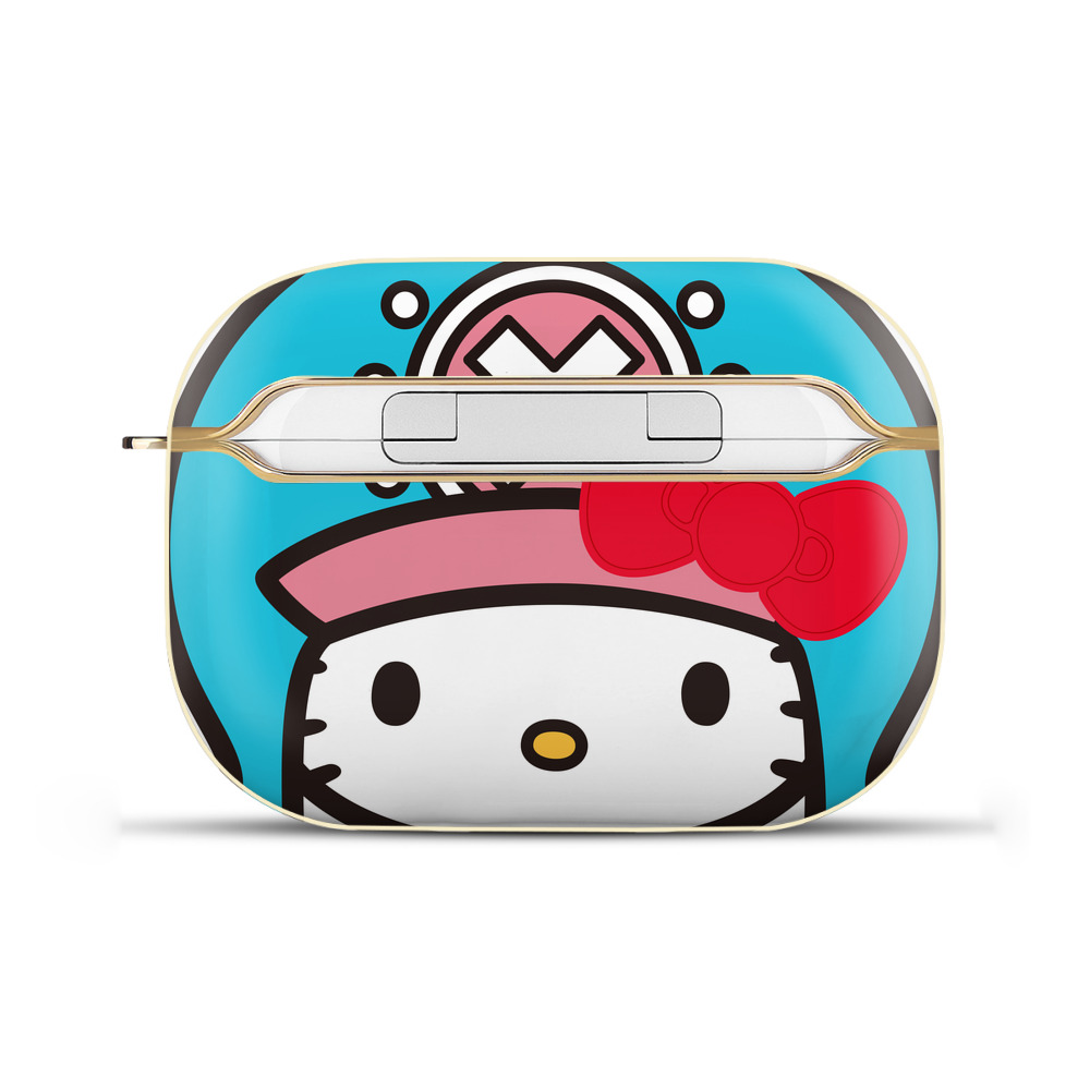（画像用） Hello Kitty ハローキティ 【AirPods Pro用】ハードシェル保護ケース｜耐衝撃・防指紋・カラビナ付き商品仕様