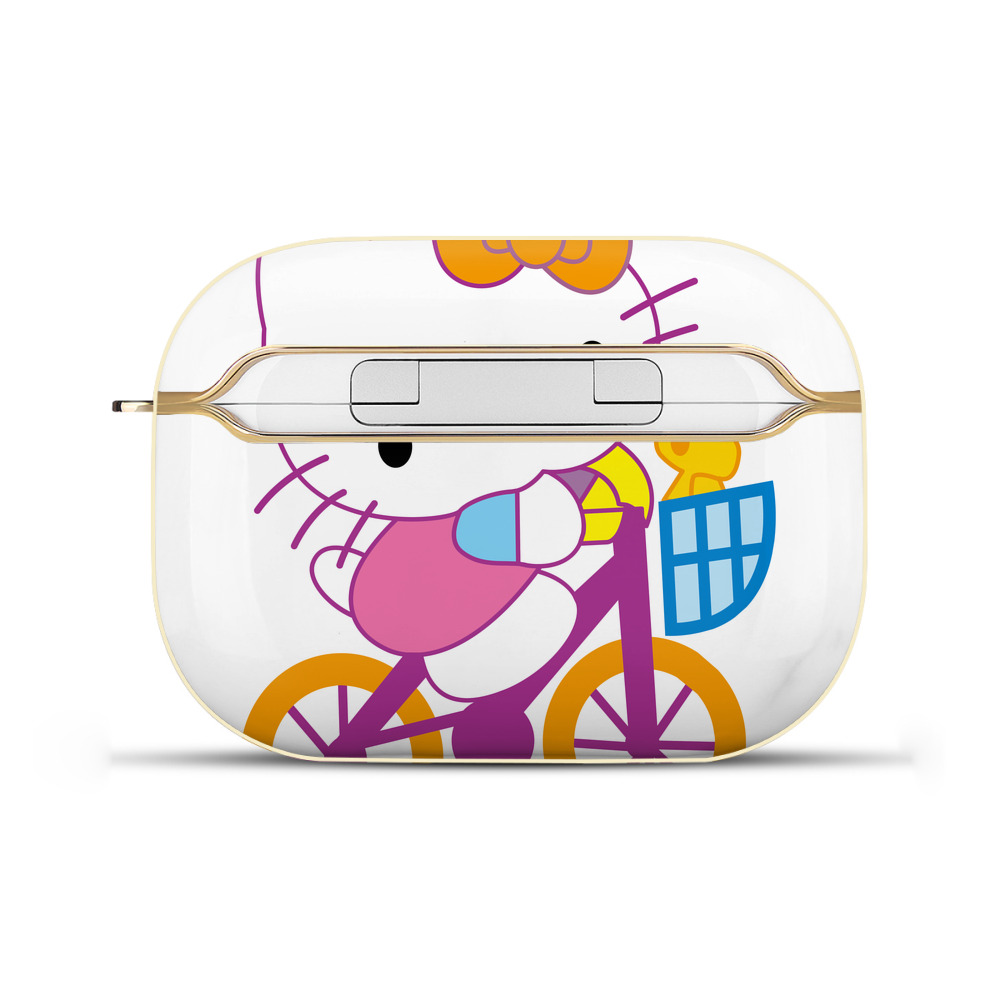 （画像用） Hello Kitty ハローキティ 【AirPods Pro用】ハードシェル保護ケース｜耐衝撃・防指紋・カラビナ付き商品仕様