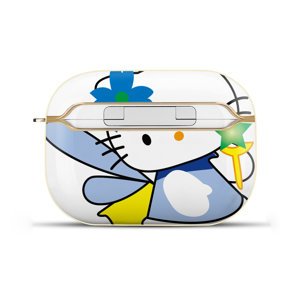（画像用） Hello Kitty ハローキティ 【AirPods Pro用】ハードシェル保護ケース｜耐衝撃・防指紋・カラビナ付き商品仕様