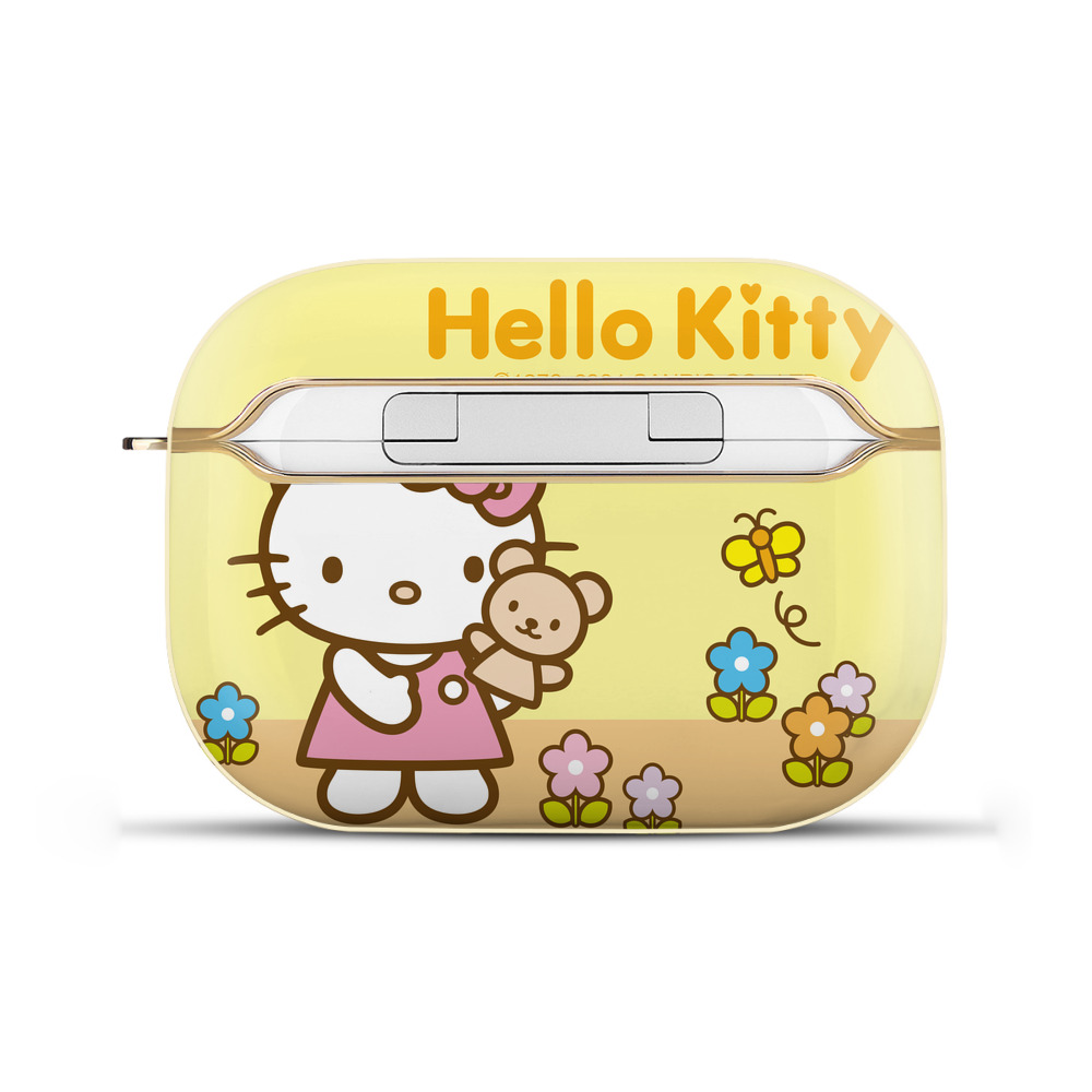 （画像用） Hello Kitty ハローキティ 【AirPods Pro用】ハードシェル保護ケース｜耐衝撃・防指紋・カラビナ付き商品仕様