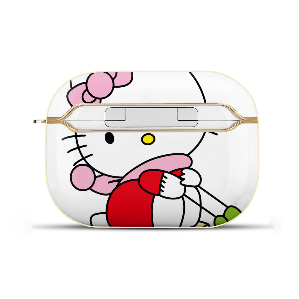 （画像用） Hello Kitty ハローキティ 【AirPods Pro用】ハードシェル保護ケース｜耐衝撃・防指紋・カラビナ付き商品仕様
