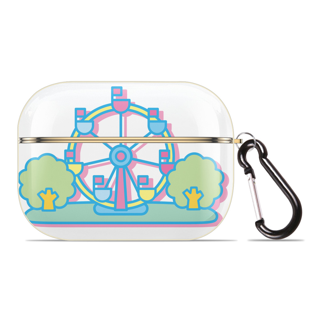 （画像用） Hello Kitty ハローキティ 【AirPods Pro用】ハードシェル保護ケース｜耐衝撃・防指紋・カラビナ付き商品仕様
