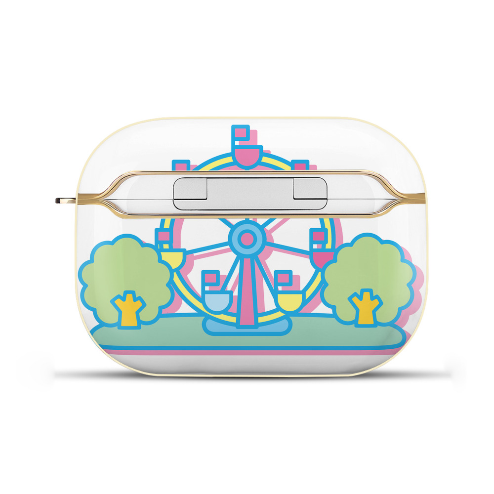 （画像用） Hello Kitty ハローキティ 【AirPods Pro用】ハードシェル保護ケース｜耐衝撃・防指紋・カラビナ付き商品仕様
