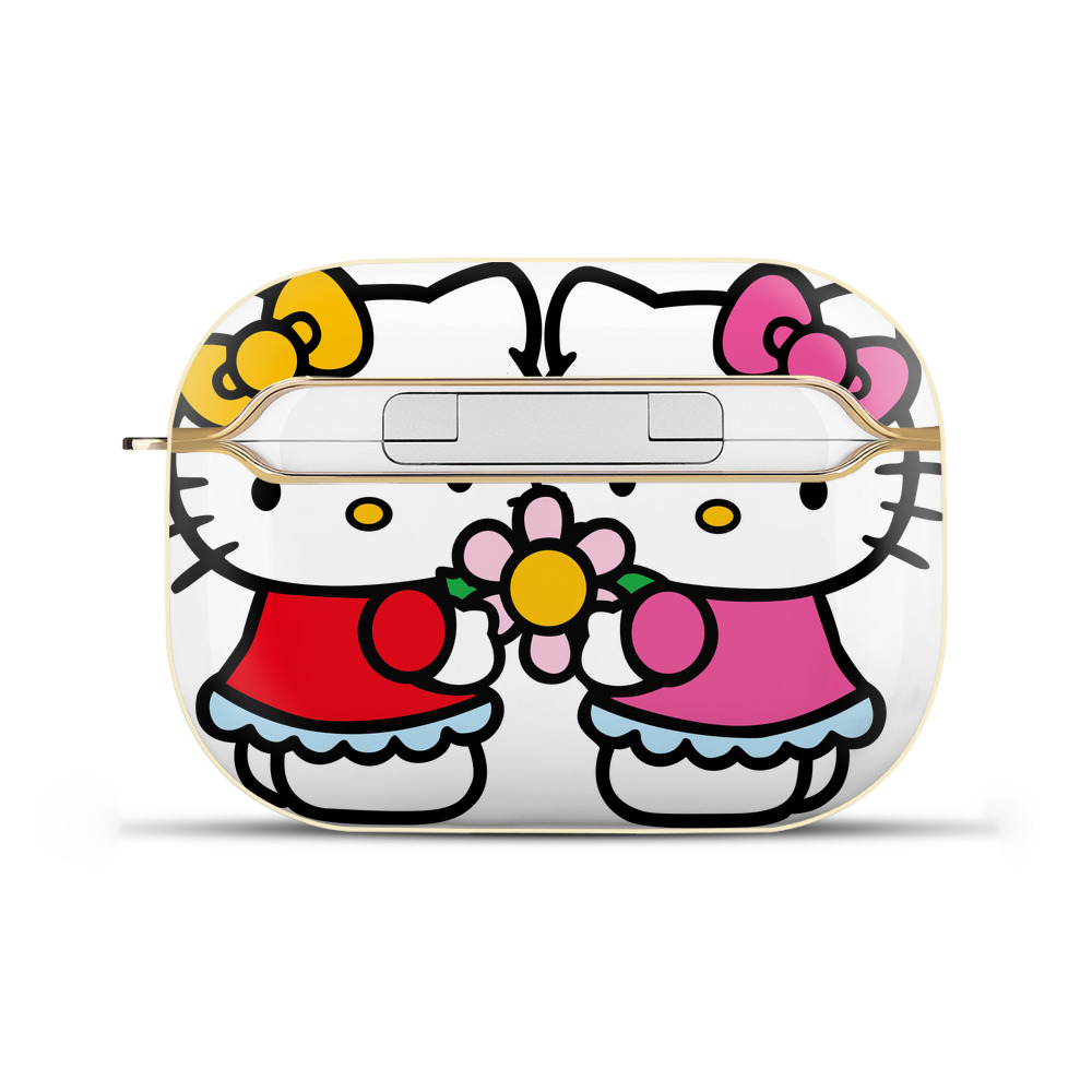 （画像用） Hello Kitty ハローキティ 【AirPods Pro用】ハードシェル保護ケース｜耐衝撃・防指紋・カラビナ付き商品仕様
