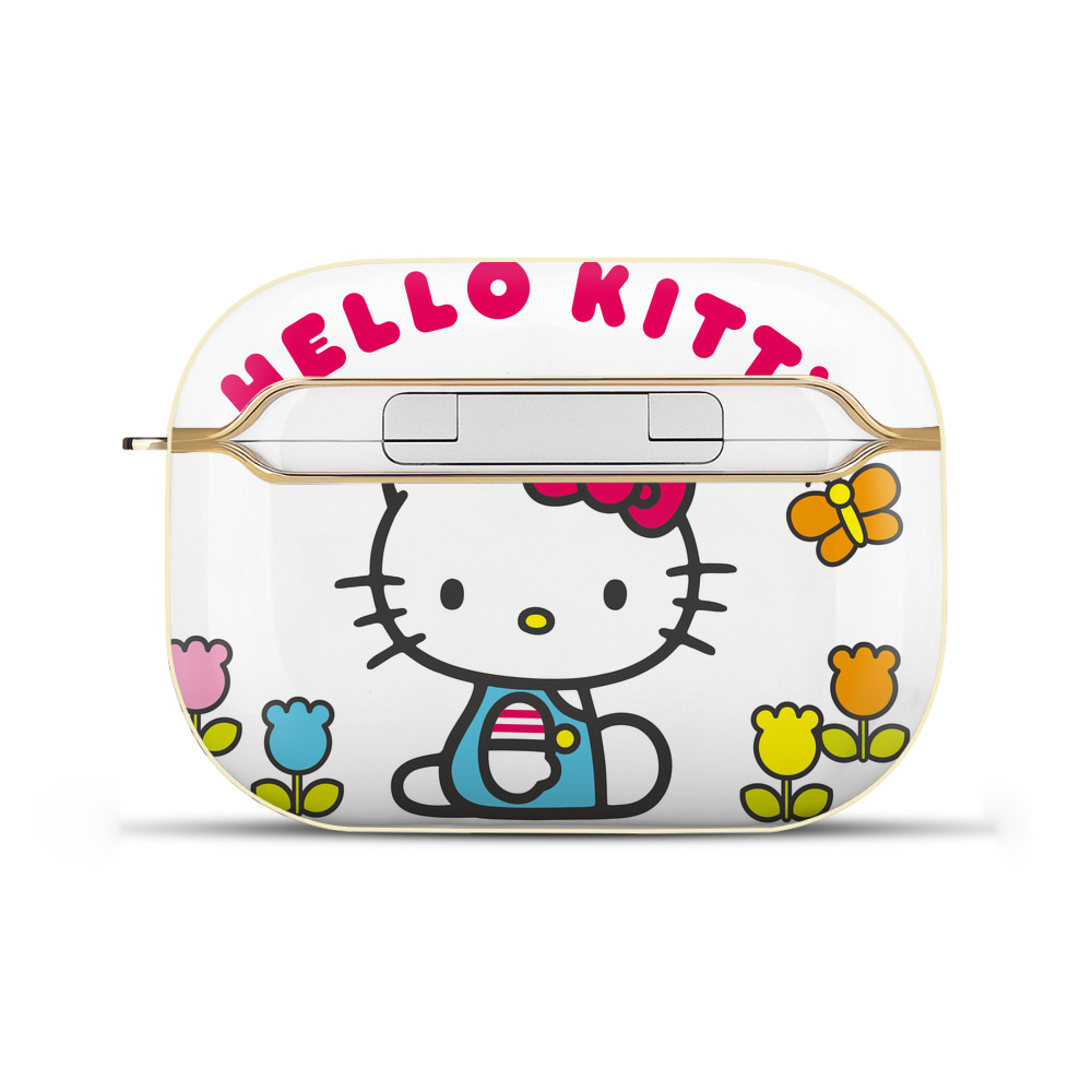 （画像用） Hello Kitty ハローキティ 【AirPods Pro用】ハードシェル保護ケース｜耐衝撃・防指紋・カラビナ付き商品仕様