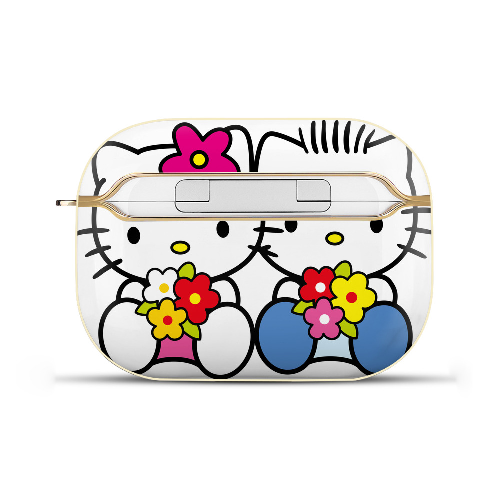 （画像用） Hello Kitty ハローキティ 【AirPods Pro用】ハードシェル保護ケース｜耐衝撃・防指紋・カラビナ付き商品仕様