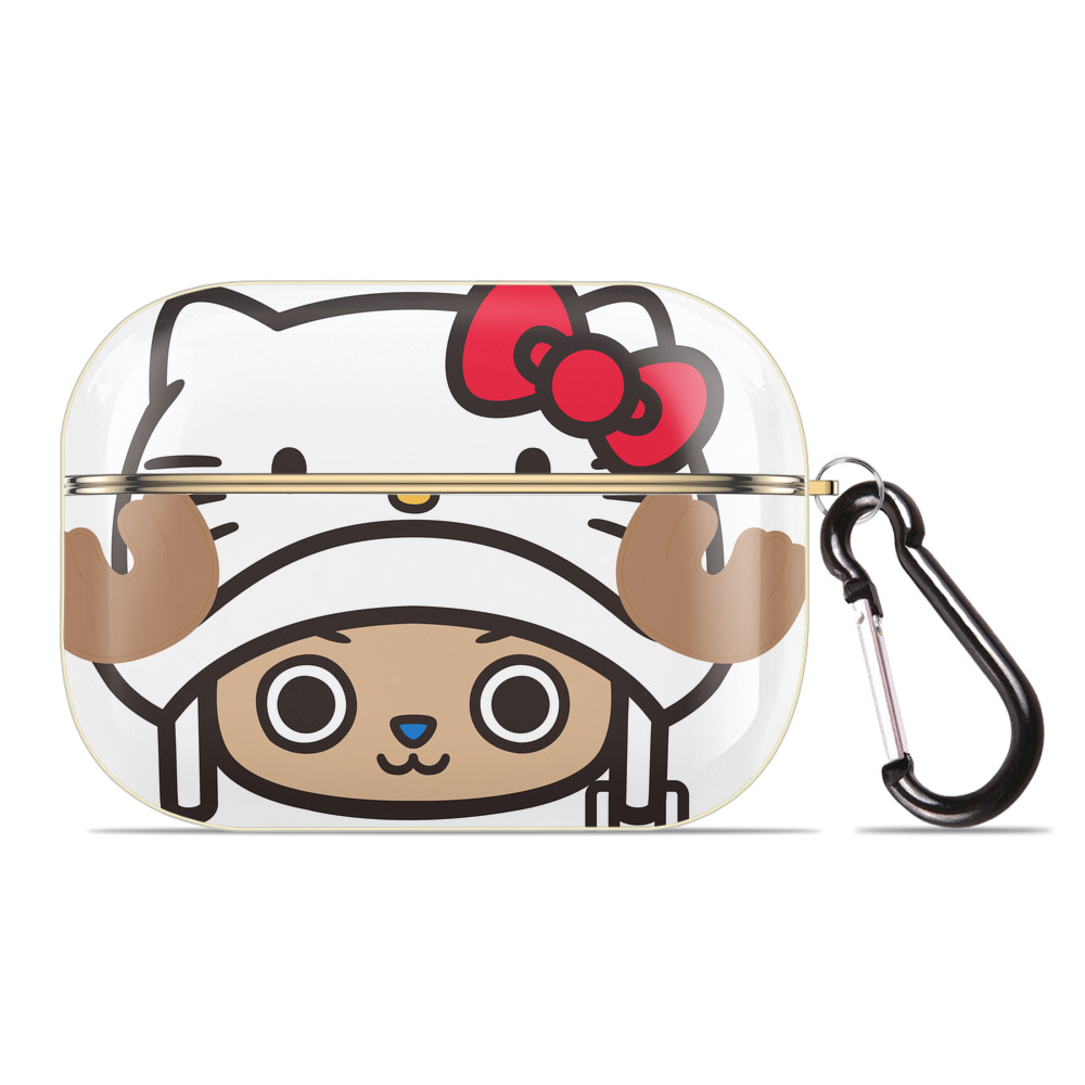 （画像用） Hello Kitty ハローキティ 【AirPods Pro用】ハードシェル保護ケース｜耐衝撃・防指紋・カラビナ付き商品仕様