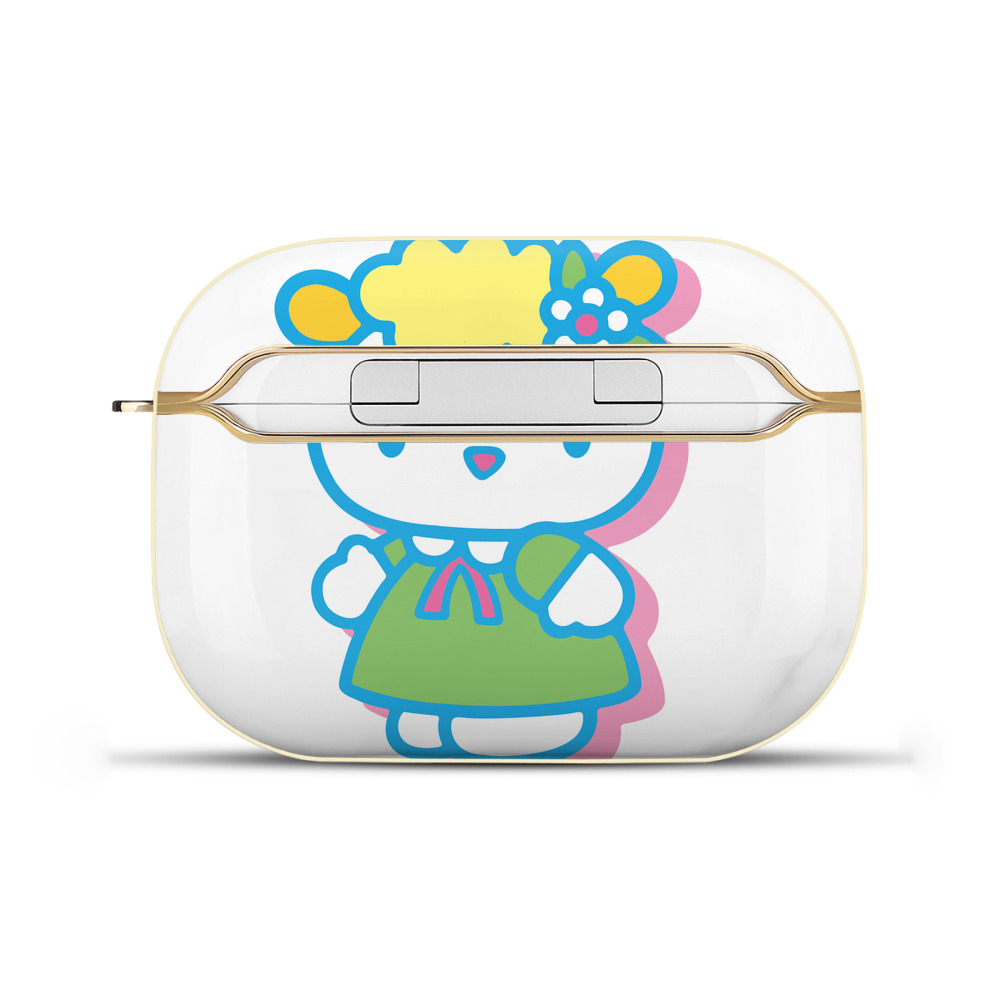 （画像用） Hello Kitty ハローキティ 【AirPods Pro用】ハードシェル保護ケース｜耐衝撃・防指紋・カラビナ付き商品仕様