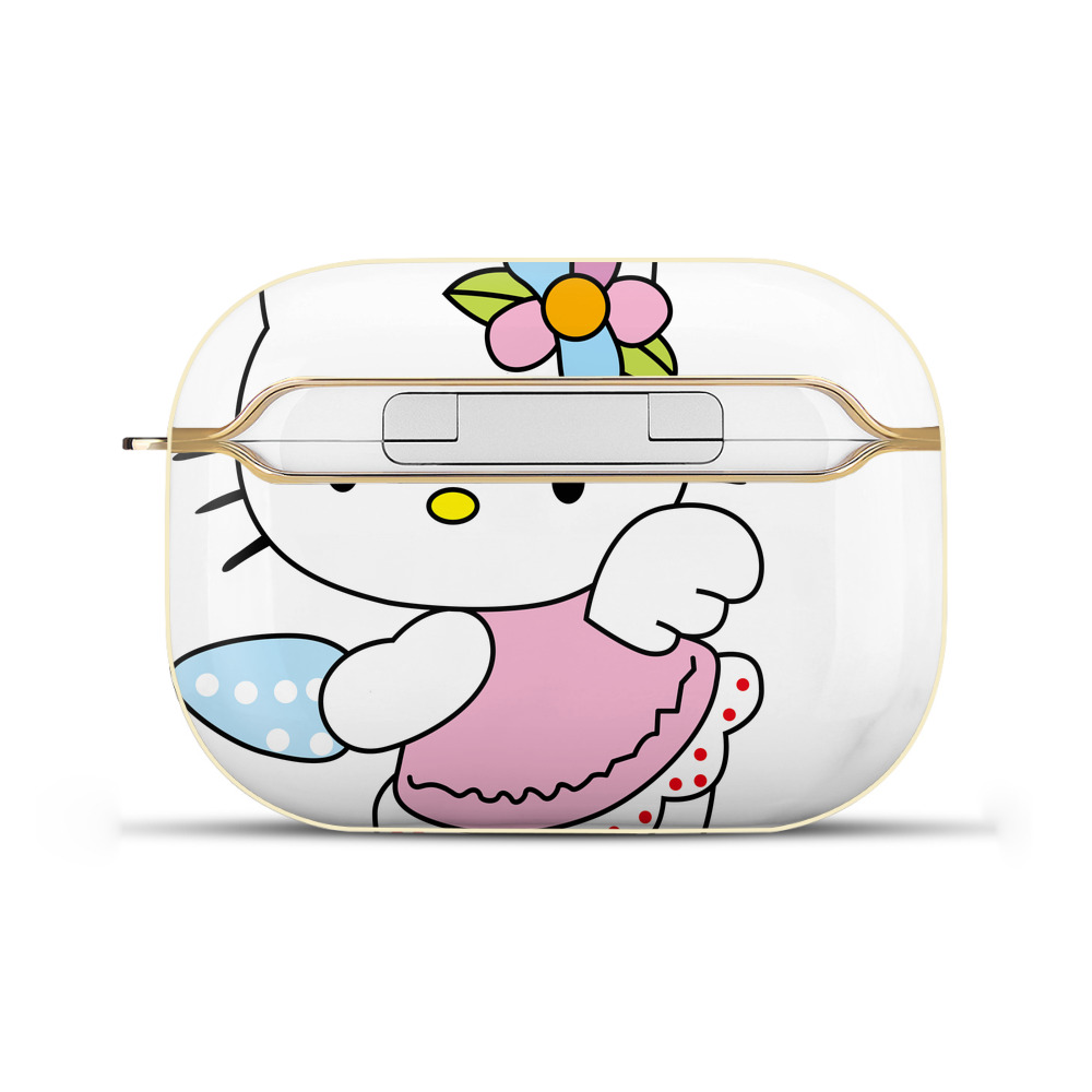 （画像用） Hello Kitty ハローキティ 【AirPods Pro用】ハードシェル保護ケース｜耐衝撃・防指紋・カラビナ付き商品仕様