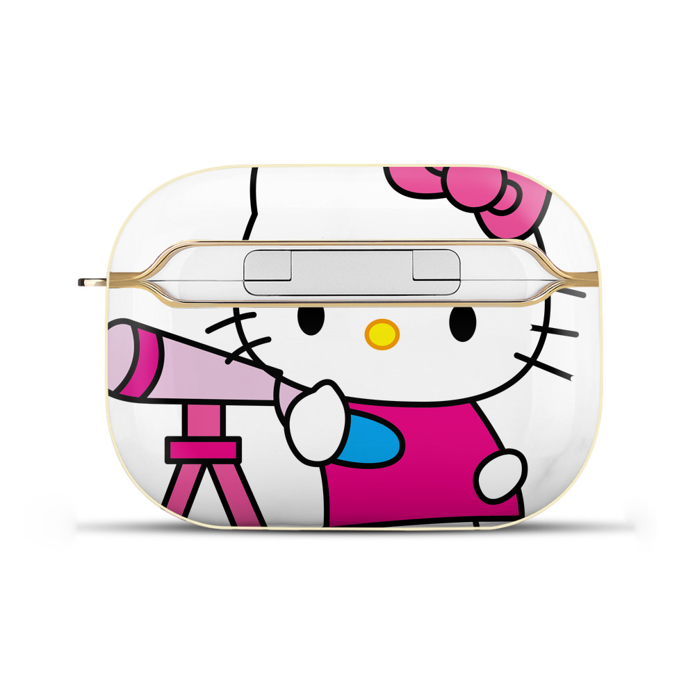 （画像用） Hello Kitty ハローキティ 【AirPods Pro用】ハードシェル保護ケース｜耐衝撃・防指紋・カラビナ付き商品仕様