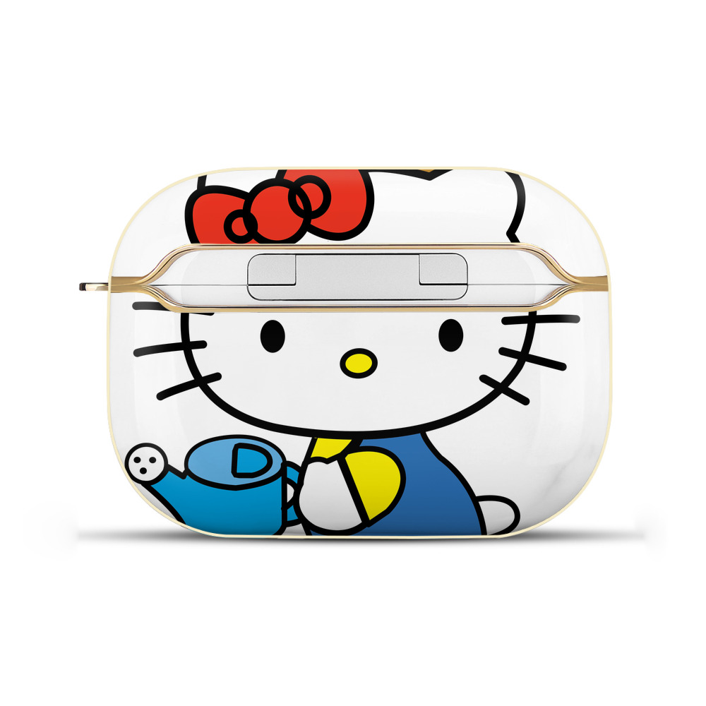 （画像用） Hello Kitty ハローキティ 【AirPods Pro用】ハードシェル保護ケース｜耐衝撃・防指紋・カラビナ付き商品仕様