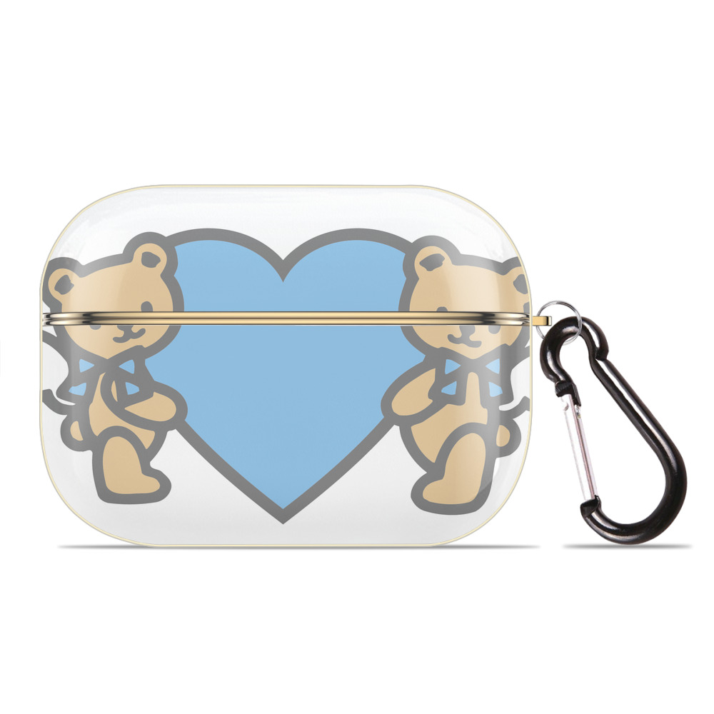 （画像用） Hello Kitty ハローキティ 【AirPods Pro用】ハードシェル保護ケース｜耐衝撃・防指紋・カラビナ付き商品仕様