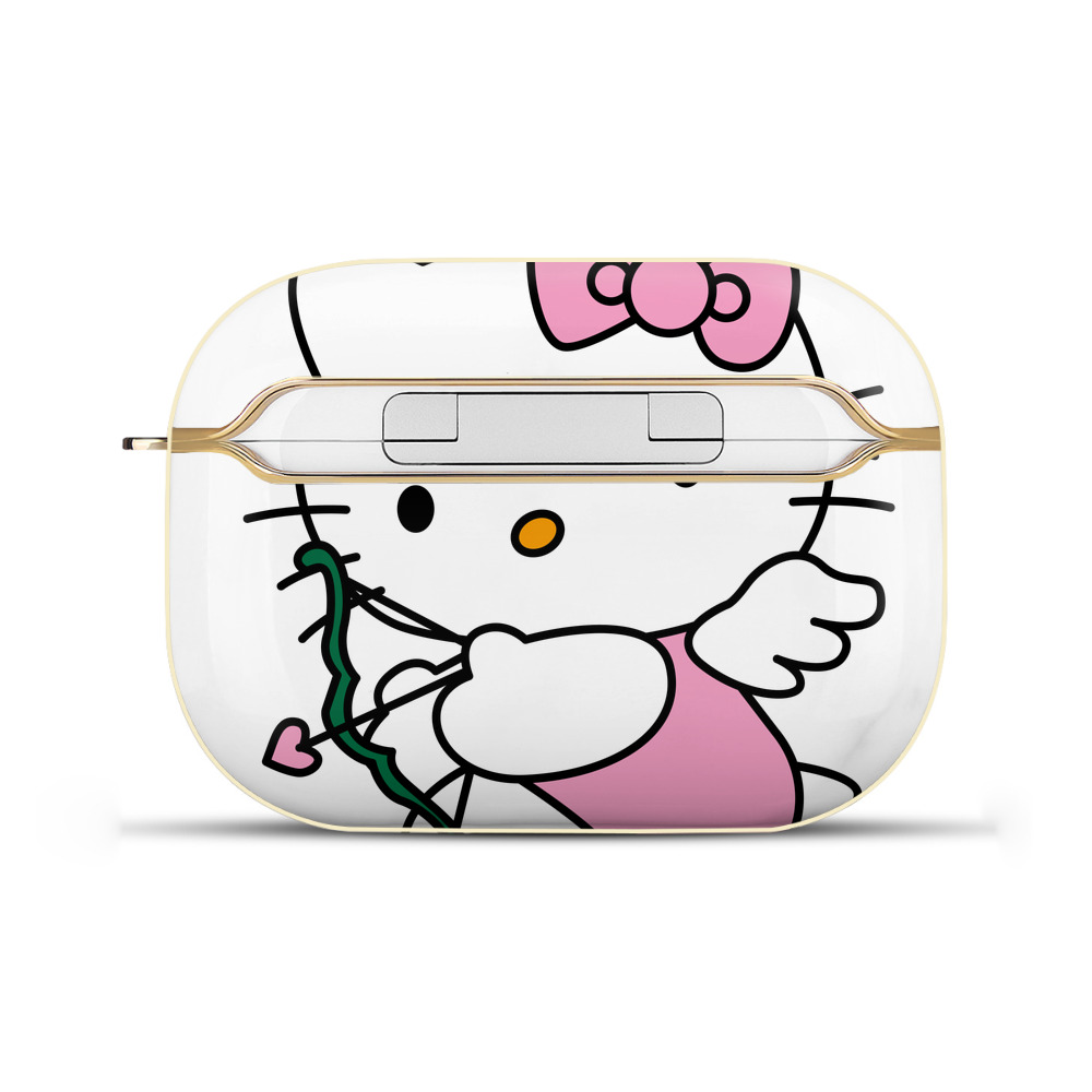 （画像用） Hello Kitty ハローキティ 【AirPods Pro用】ハードシェル保護ケース｜耐衝撃・防指紋・カラビナ付き商品仕様