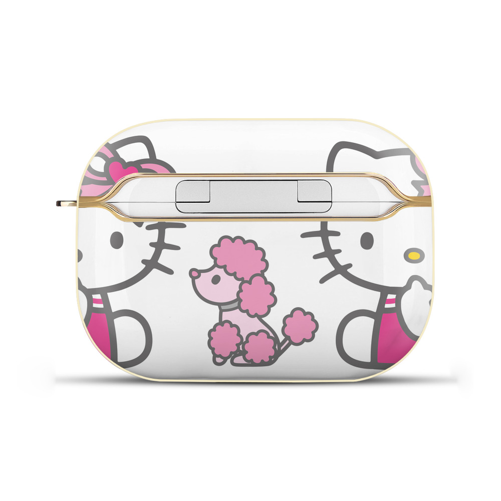 （画像用） Hello Kitty ハローキティ 【AirPods Pro用】ハードシェル保護ケース｜耐衝撃・防指紋・カラビナ付き商品仕様