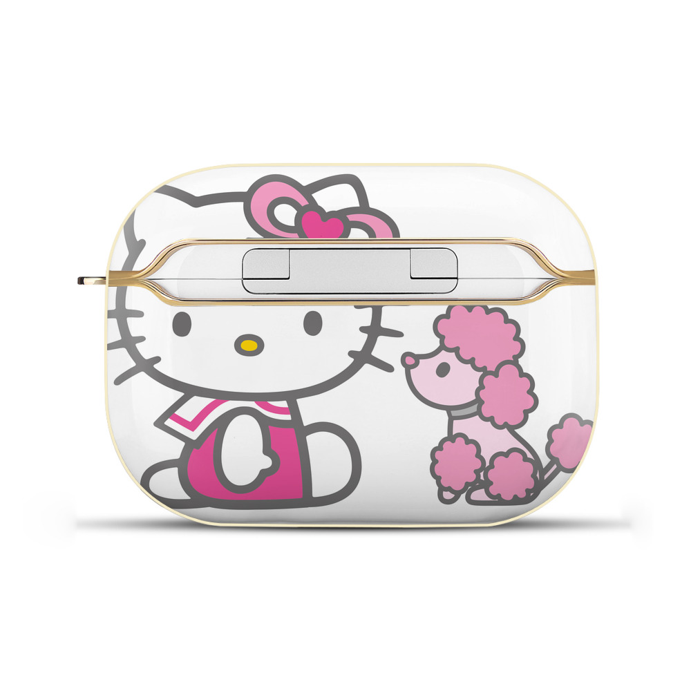 （画像用） Hello Kitty ハローキティ 【AirPods Pro用】ハードシェル保護ケース｜耐衝撃・防指紋・カラビナ付き商品仕様