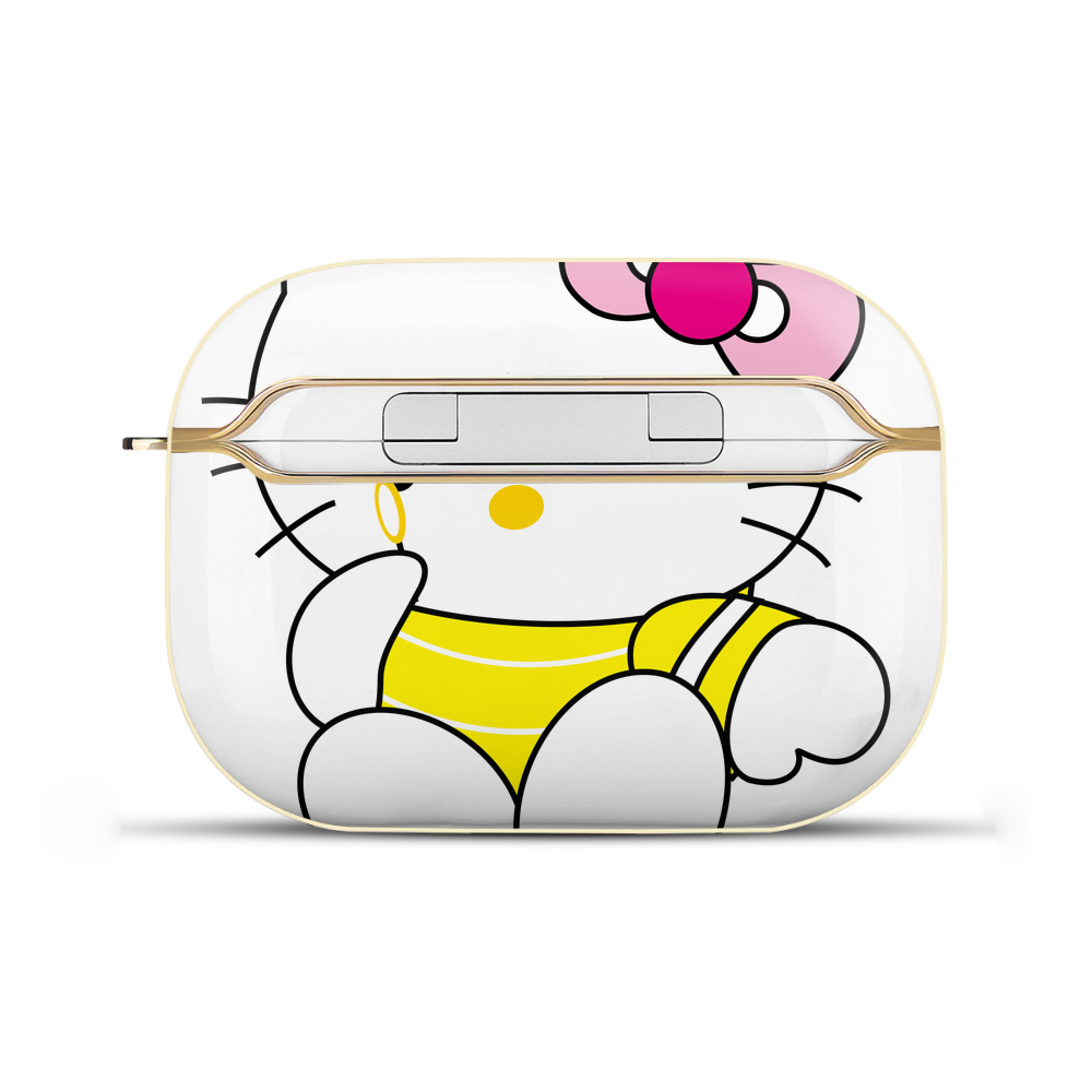 （画像用） Hello Kitty ハローキティ 【AirPods Pro用】ハードシェル保護ケース｜耐衝撃・防指紋・カラビナ付き商品仕様