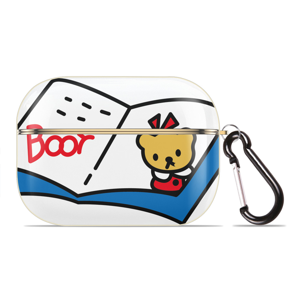 （画像用） Hello Kitty ハローキティ 【AirPods Pro用】ハードシェル保護ケース｜耐衝撃・防指紋・カラビナ付き商品仕様