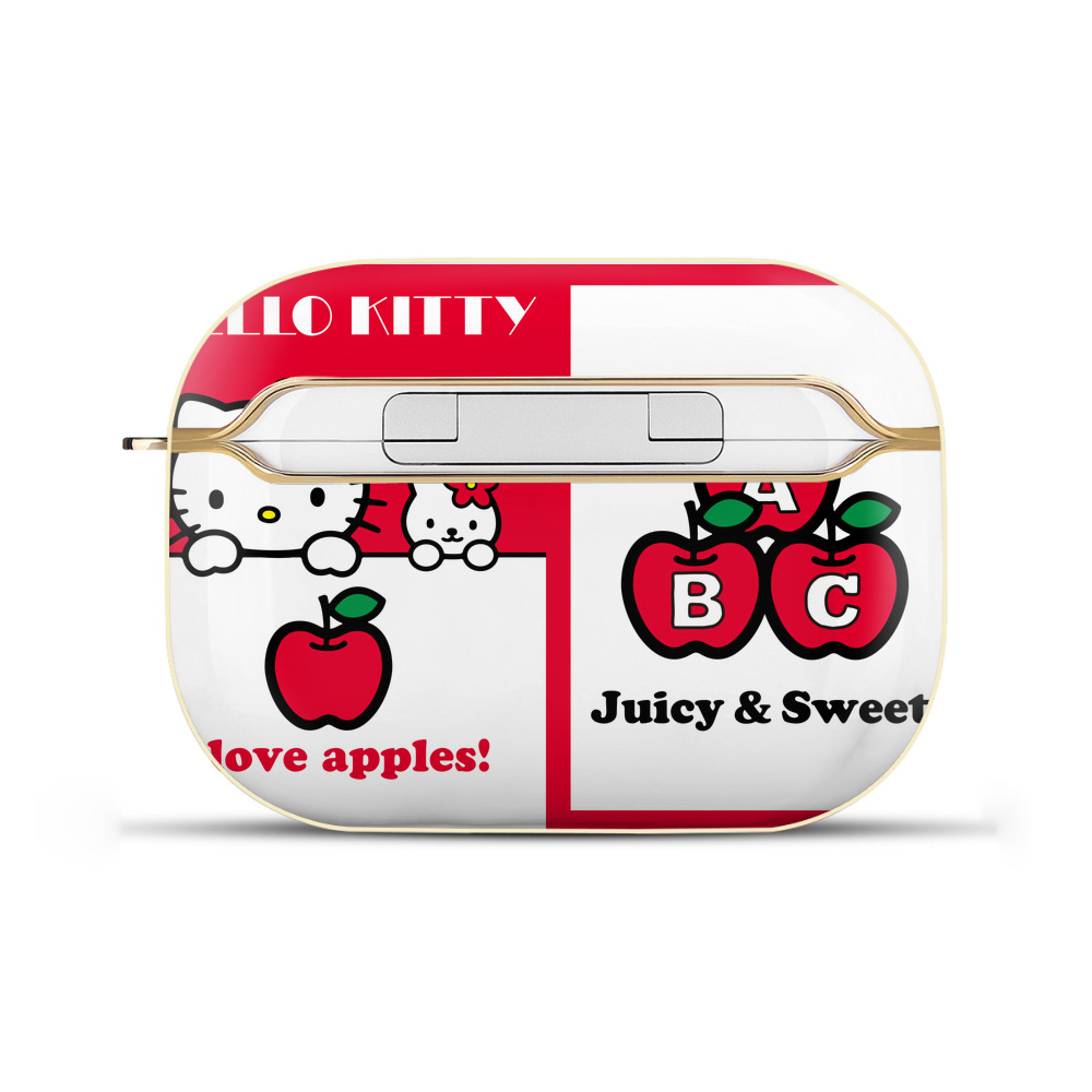 （画像用） Hello Kitty ハローキティ 【AirPods Pro用】ハードシェル保護ケース｜耐衝撃・防指紋・カラビナ付き商品仕様