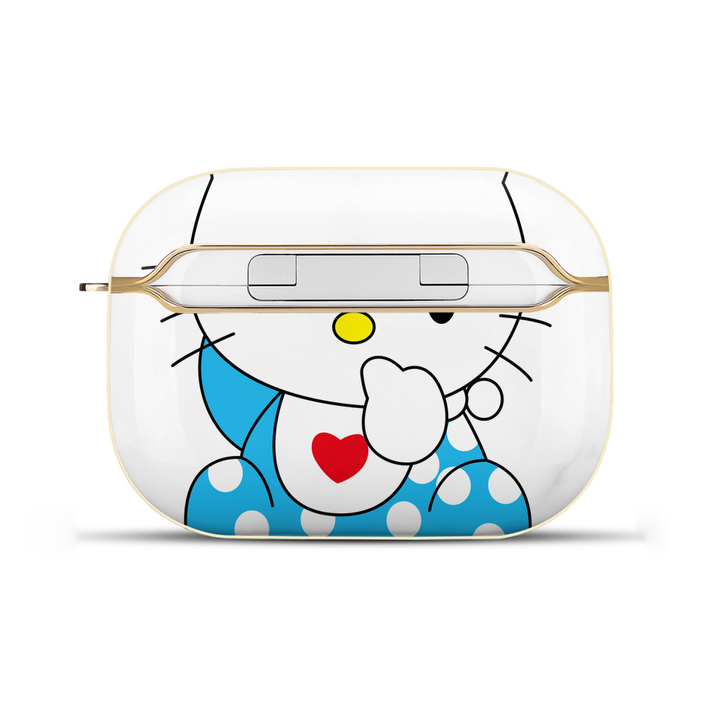 （画像用） Hello Kitty ハローキティ 【AirPods Pro用】ハードシェル保護ケース｜耐衝撃・防指紋・カラビナ付き商品仕様