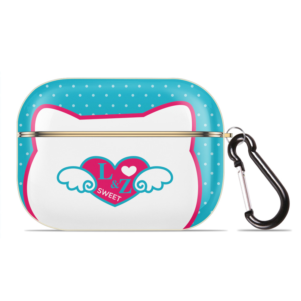 （画像用） Hello Kitty ハローキティ 【AirPods Pro用】ハードシェル保護ケース｜耐衝撃・防指紋・カラビナ付き商品仕様