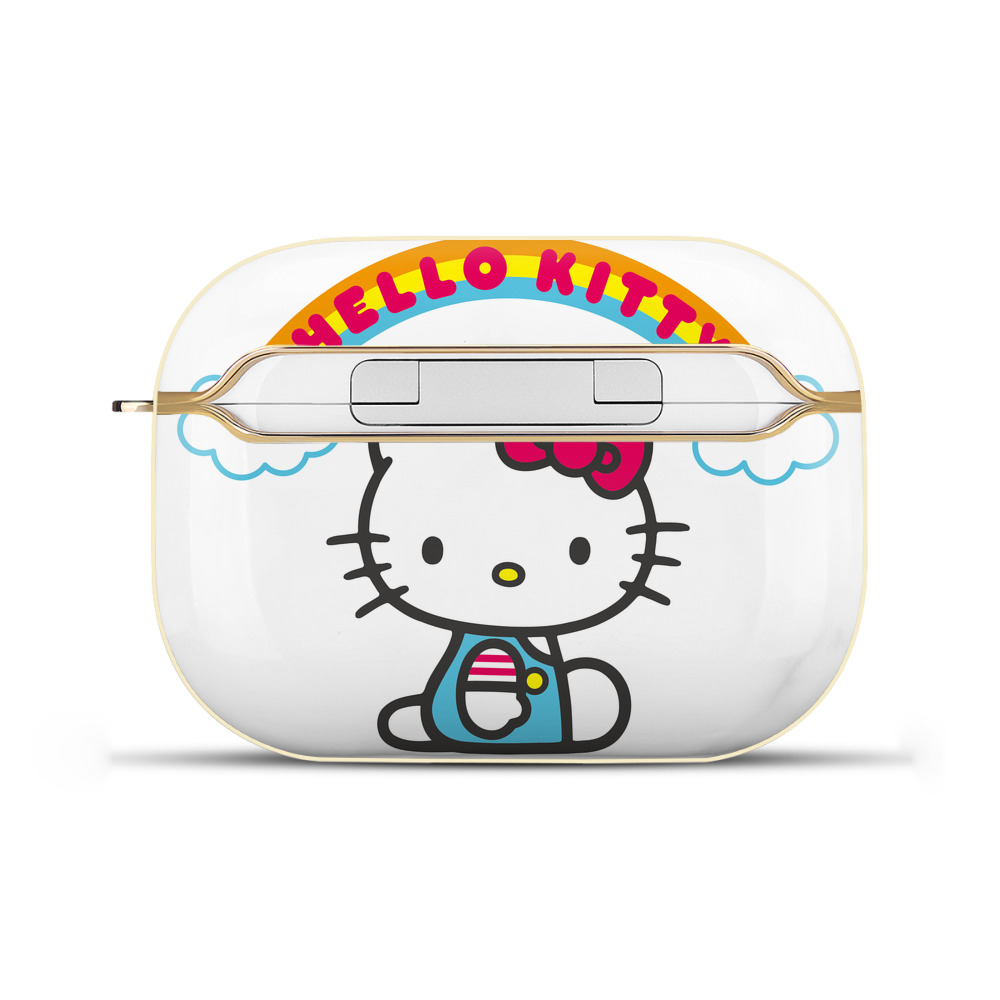 （画像用） Hello Kitty ハローキティ 【AirPods Pro用】ハードシェル保護ケース｜耐衝撃・防指紋・カラビナ付き商品仕様