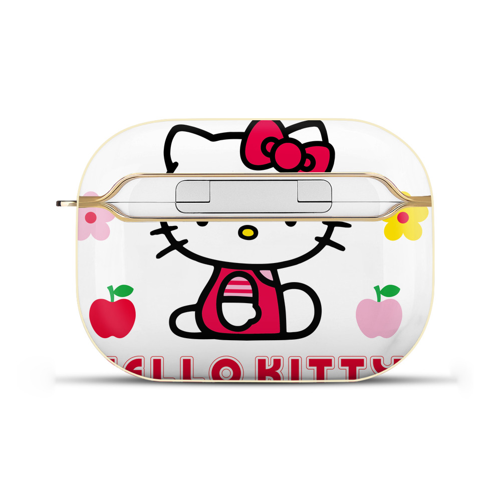 （画像用） Hello Kitty ハローキティ 【AirPods Pro用】ハードシェル保護ケース｜耐衝撃・防指紋・カラビナ付き商品仕様