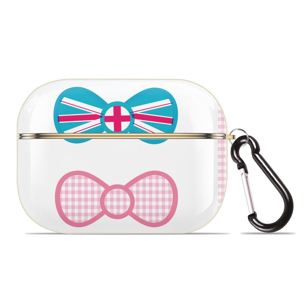 （画像用） Hello Kitty ハローキティ 【AirPods Pro用】ハードシェル保護ケース｜耐衝撃・防指紋・カラビナ付き商品仕様