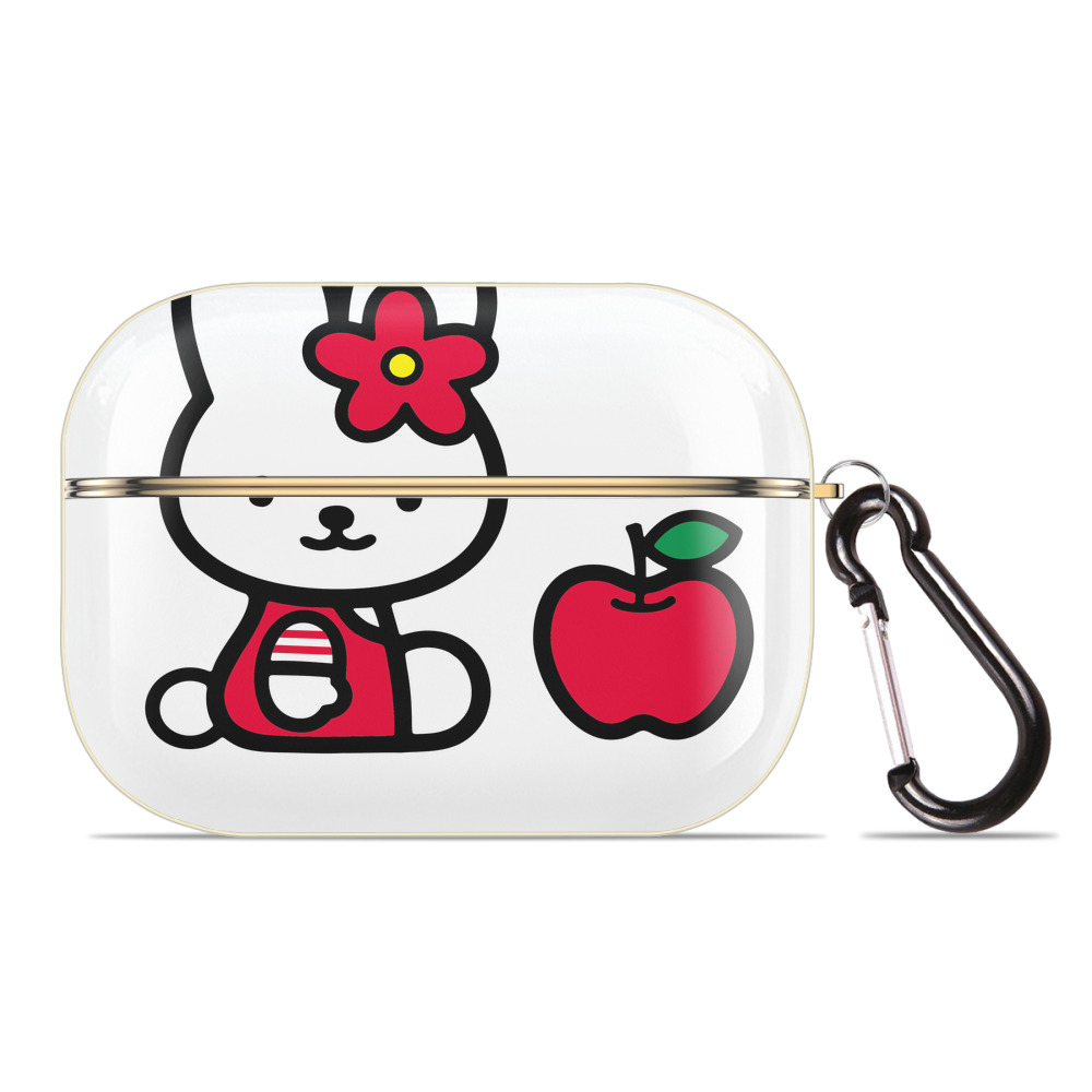 （画像用） Hello Kitty ハローキティ 【AirPods Pro用】ハードシェル保護ケース｜耐衝撃・防指紋・カラビナ付き商品仕様