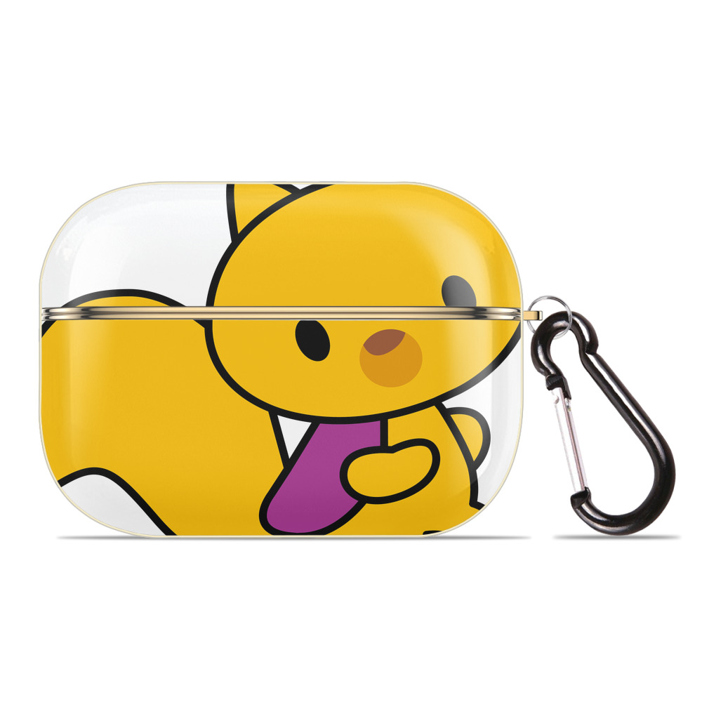 （画像用） Hello Kitty ハローキティ 【AirPods Pro用】ハードシェル保護ケース｜耐衝撃・防指紋・カラビナ付き商品仕様
