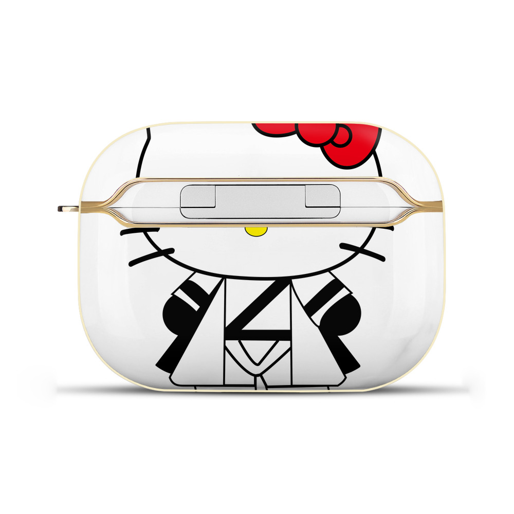 （画像用） Hello Kitty ハローキティ 【AirPods Pro用】ハードシェル保護ケース｜耐衝撃・防指紋・カラビナ付き商品仕様