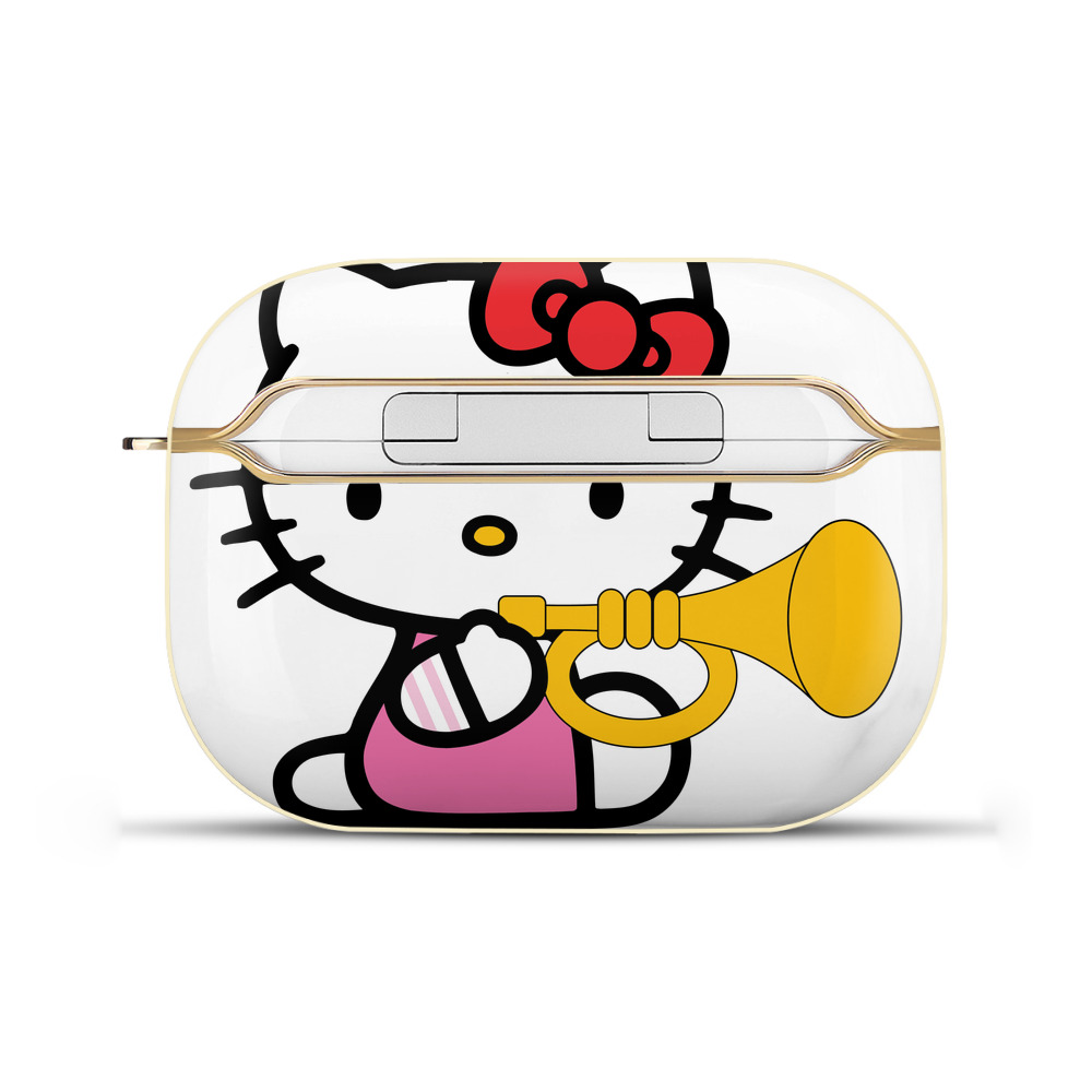 （画像用） Hello Kitty ハローキティ 【AirPods Pro用】ハードシェル保護ケース｜耐衝撃・防指紋・カラビナ付き商品仕様