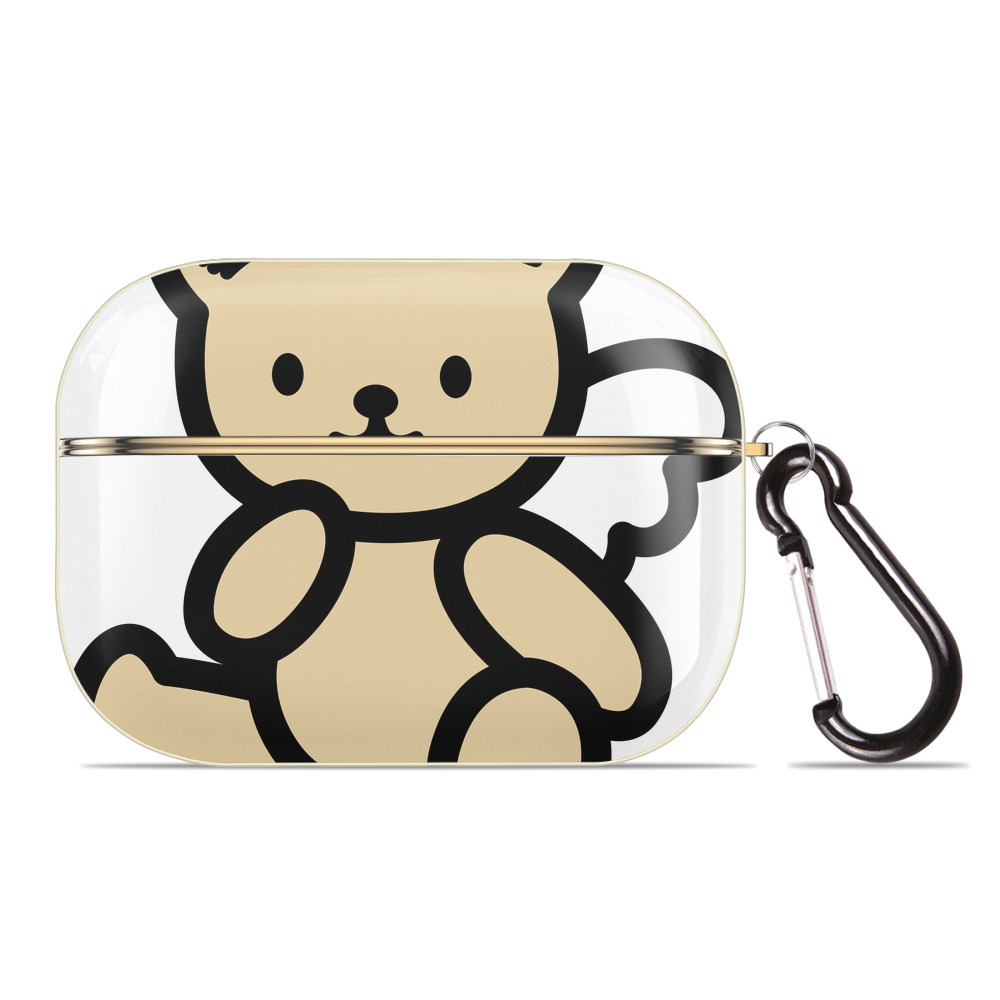 （画像用） Hello Kitty ハローキティ 【AirPods Pro用】ハードシェル保護ケース｜耐衝撃・防指紋・カラビナ付き商品仕様