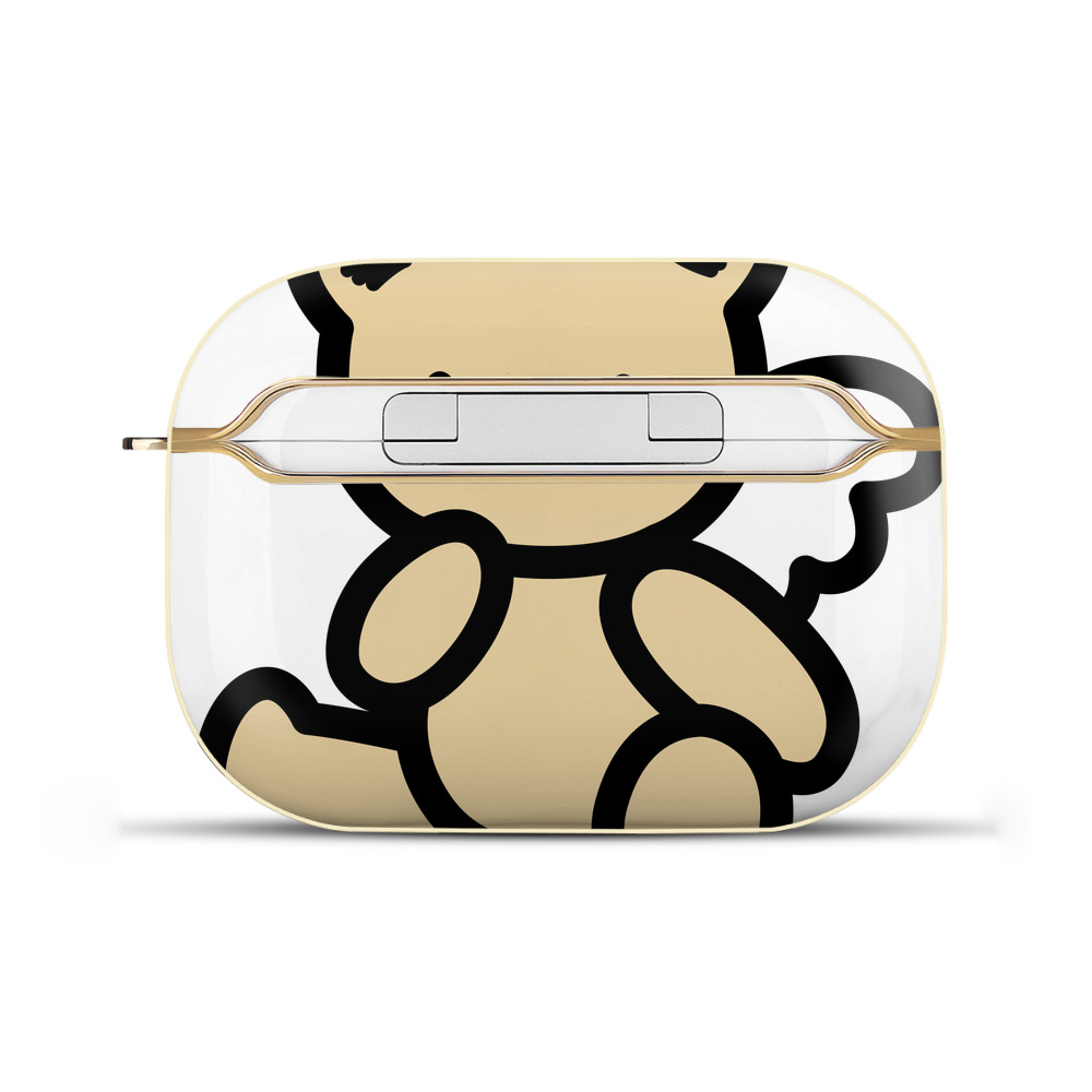 （画像用） Hello Kitty ハローキティ 【AirPods Pro用】ハードシェル保護ケース｜耐衝撃・防指紋・カラビナ付き商品仕様