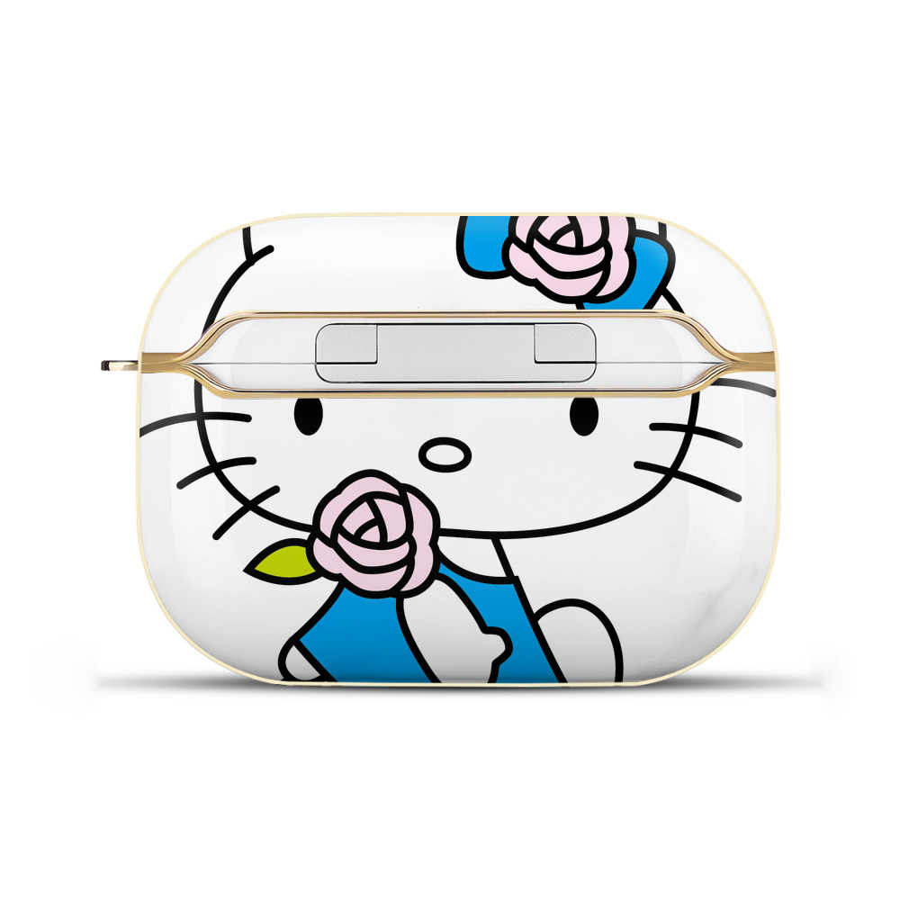 （画像用） Hello Kitty ハローキティ 【AirPods Pro用】ハードシェル保護ケース｜耐衝撃・防指紋・カラビナ付き商品仕様