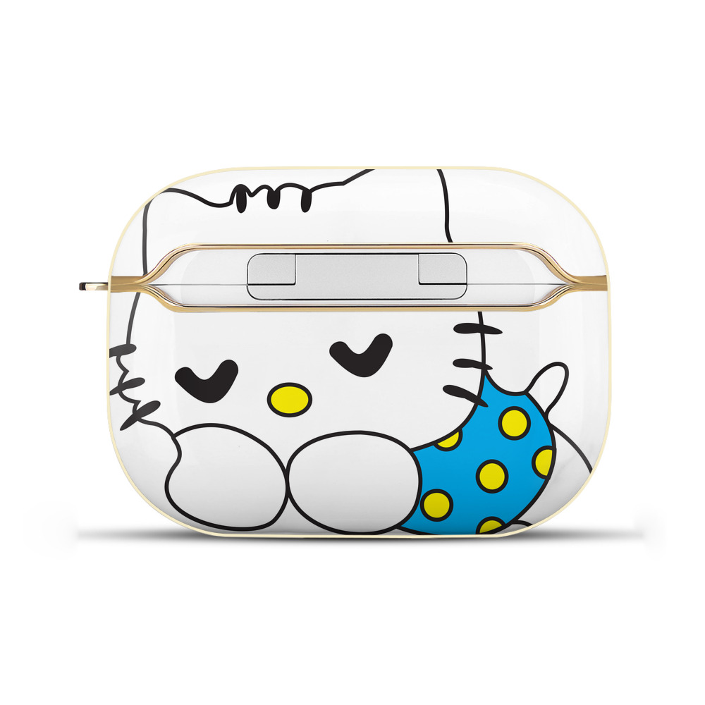 （画像用） Hello Kitty ハローキティ 【AirPods Pro用】ハードシェル保護ケース｜耐衝撃・防指紋・カラビナ付き商品仕様