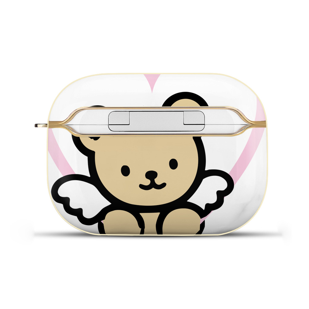 （画像用） Hello Kitty ハローキティ 【AirPods Pro用】ハードシェル保護ケース｜耐衝撃・防指紋・カラビナ付き商品仕様
