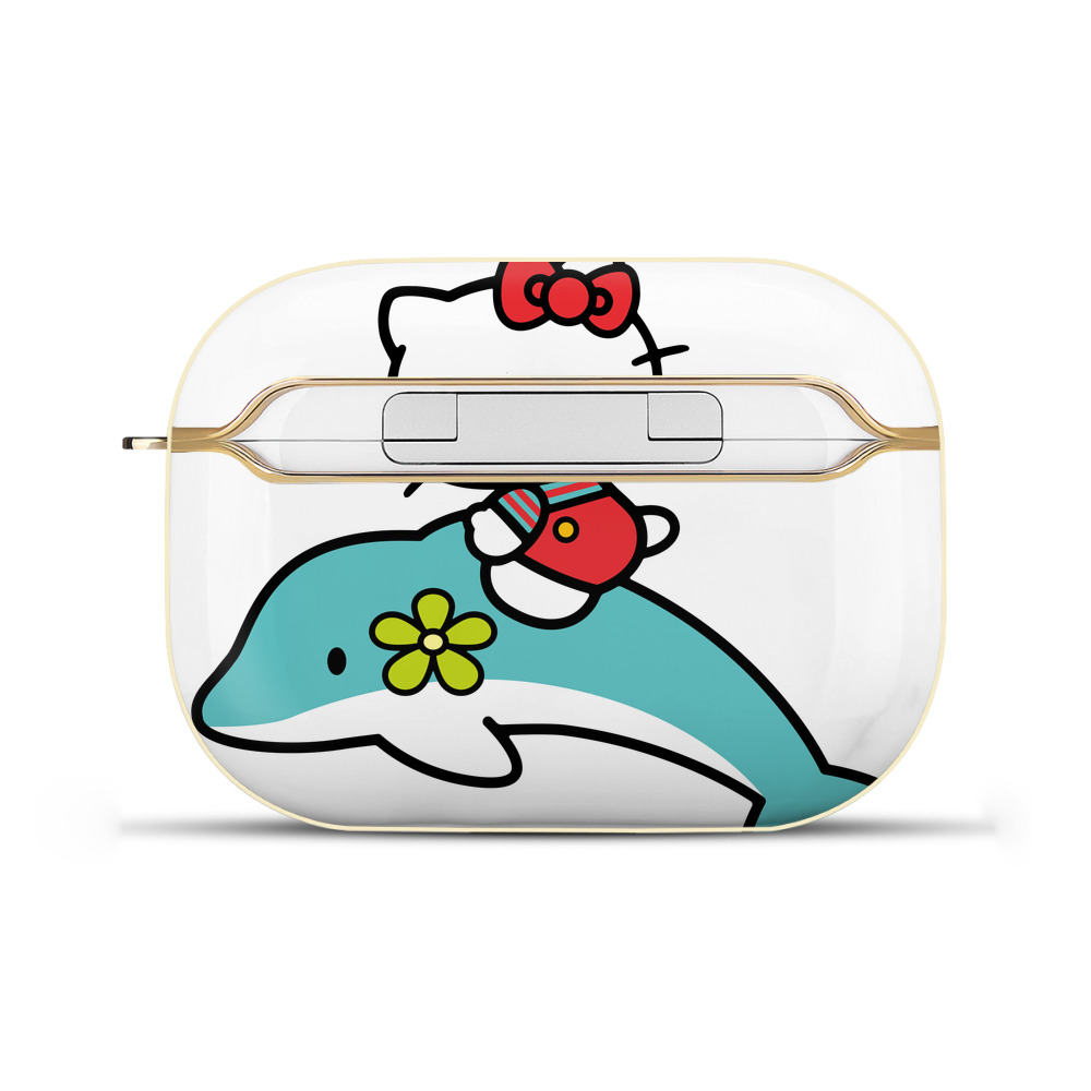 （画像用） Hello Kitty ハローキティ 【AirPods Pro用】ハードシェル保護ケース｜耐衝撃・防指紋・カラビナ付き商品仕様